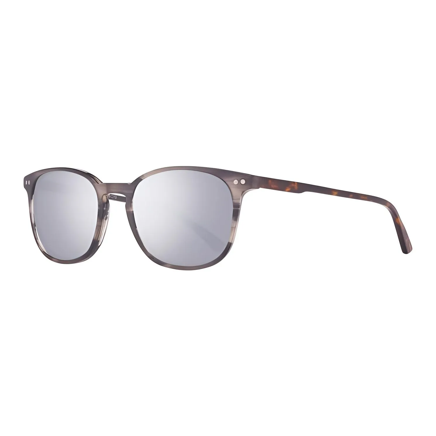 HELLY HANSEN Plastic Square Sunglasses Unisex Tortoiseshell