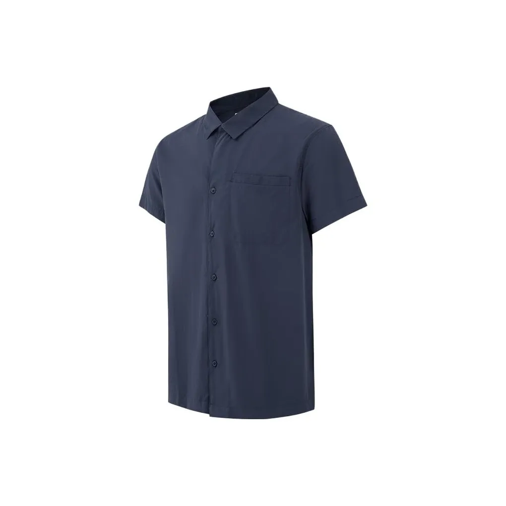 JACK WOLFSKIN Shirts Men's Royal Blue/1010