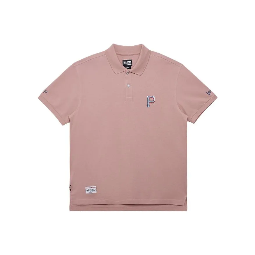 New Era x MLB Polo Shirt Unisex Pink