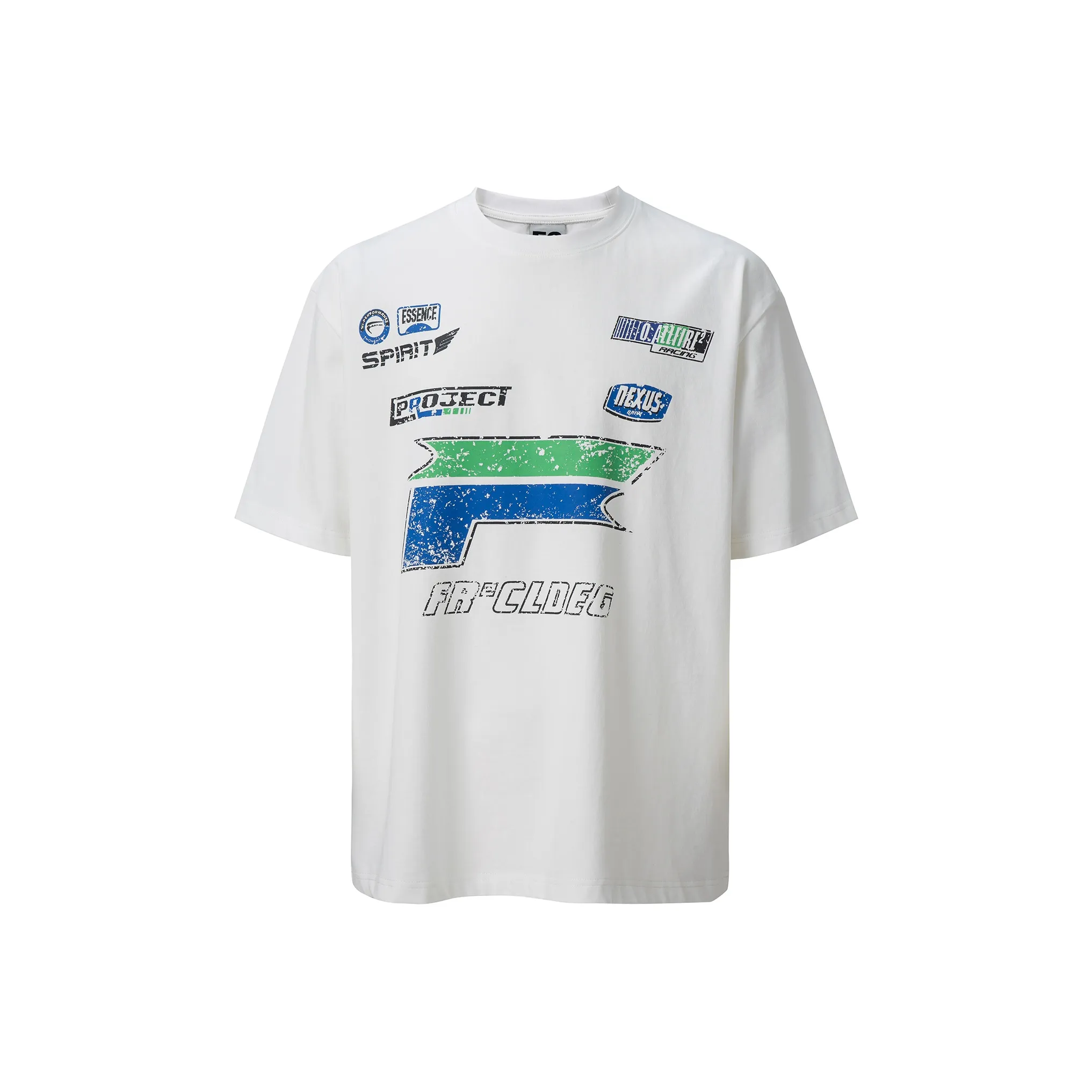 FIRE 2 COLD EGO T-Shirt Унисекс Белый