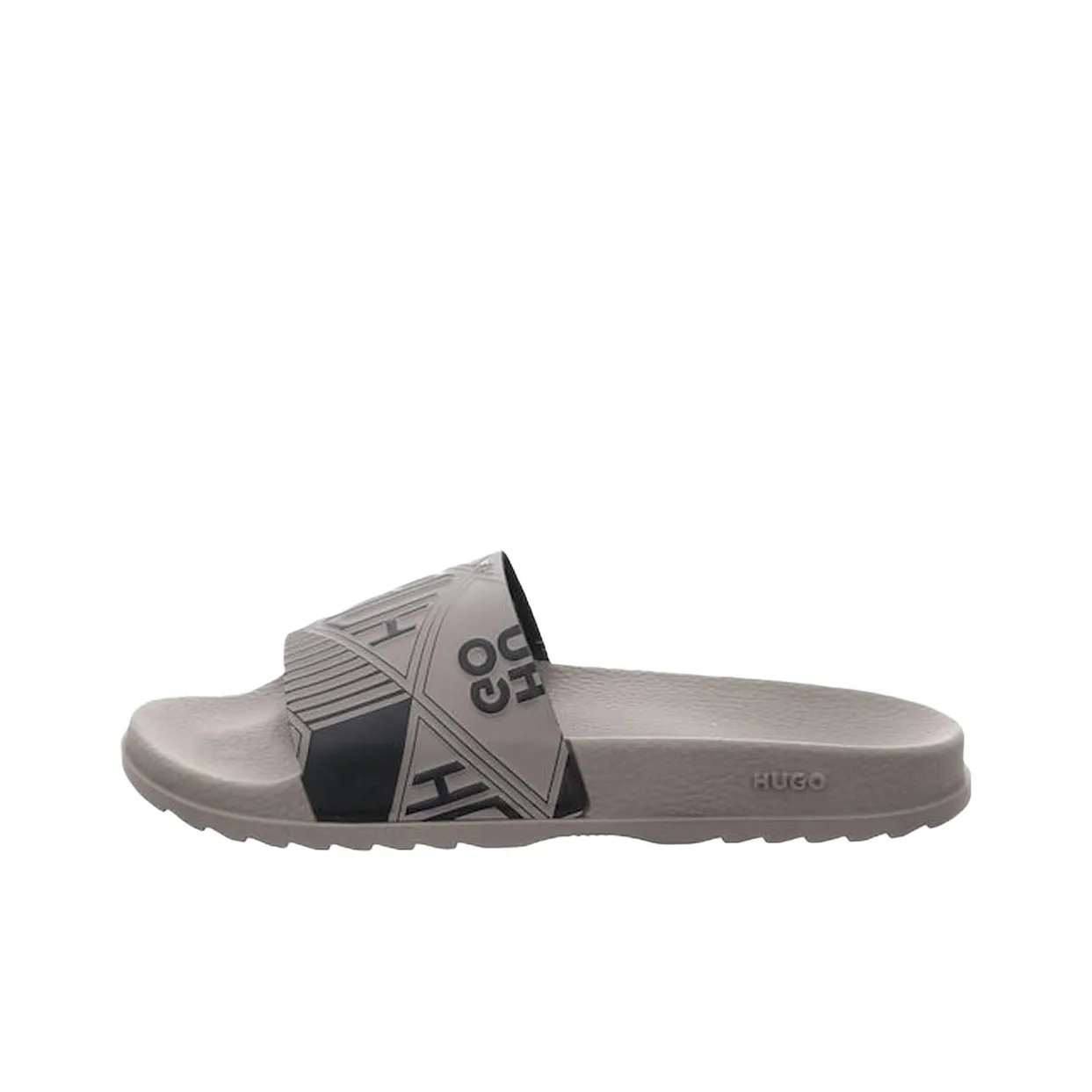 Hugo Boss Rubber Slide Тапочки Мужские Коричневые