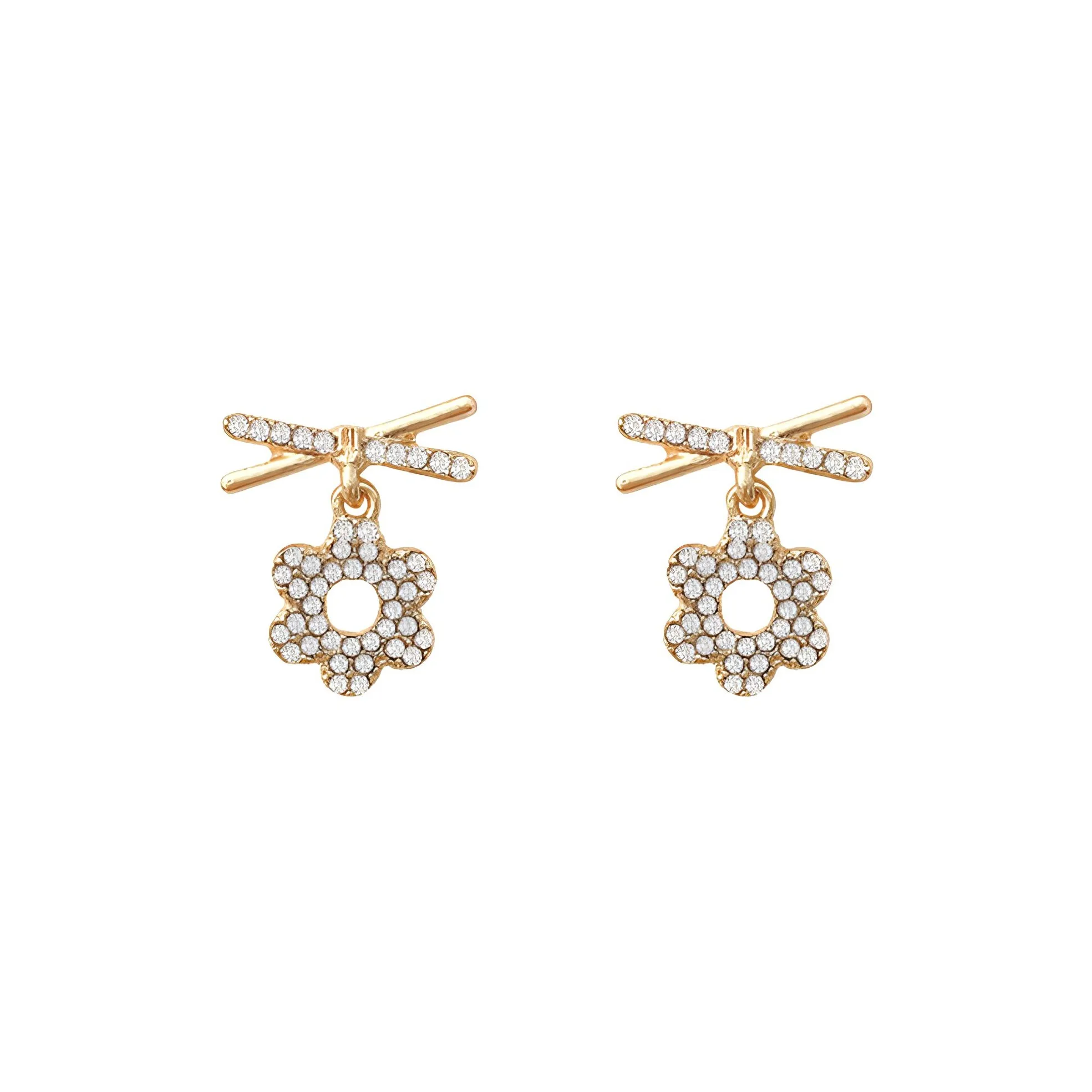 West Island Серьги Золотые Женские