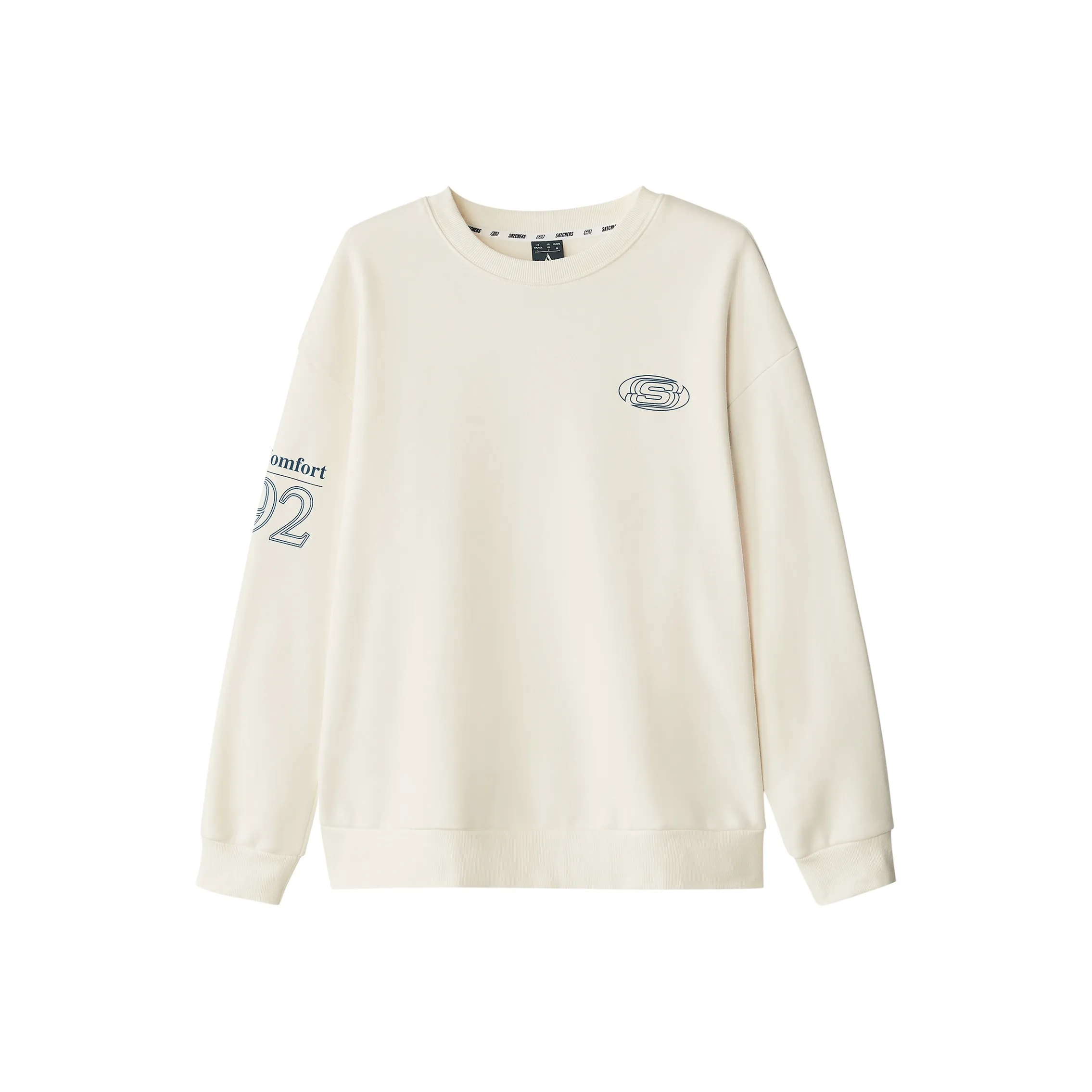 Skechers Свитшот Унисекс Экрю