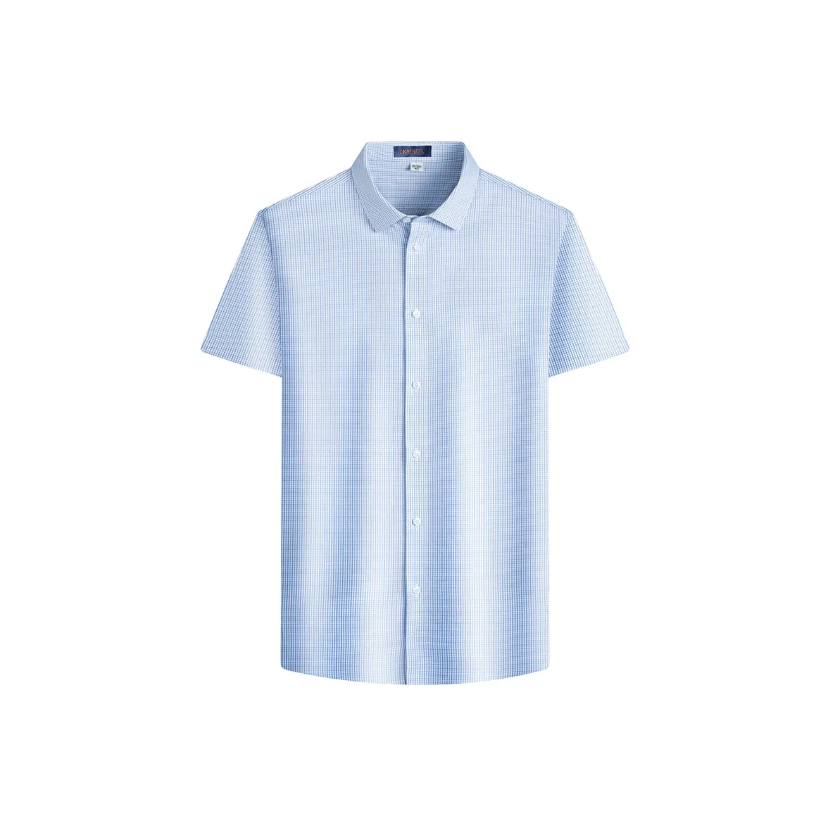 KAISER Рубашка Мужская Красная Синяя Клетчатая