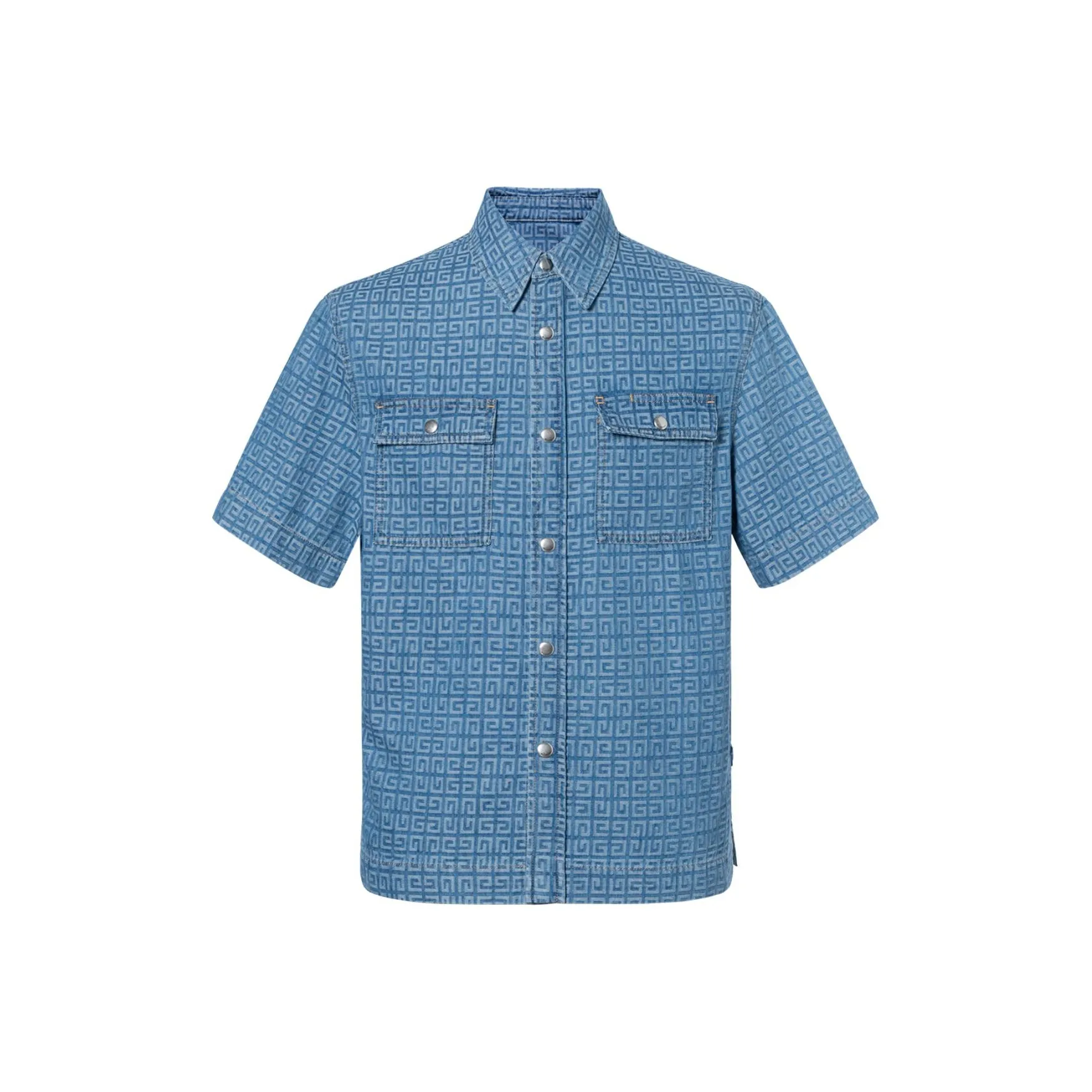 Givenchy 4G Boxy Fit Denim Shirt