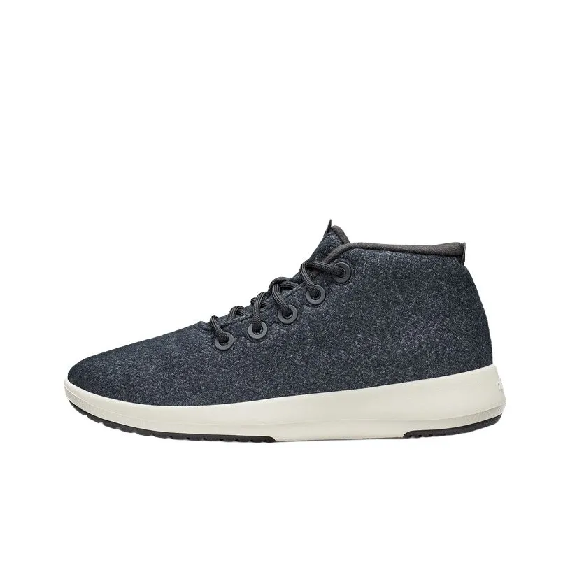 Allbirds Wool Runner Mizzles Slip-resistant Abrasion-resistant MID Топ Повседневная обувь Мужской Natural Черный