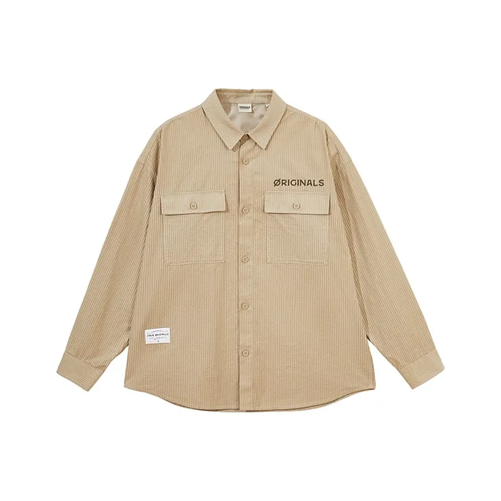 JACK&JONES Shirts Unisex Khaki SENECA ROCK