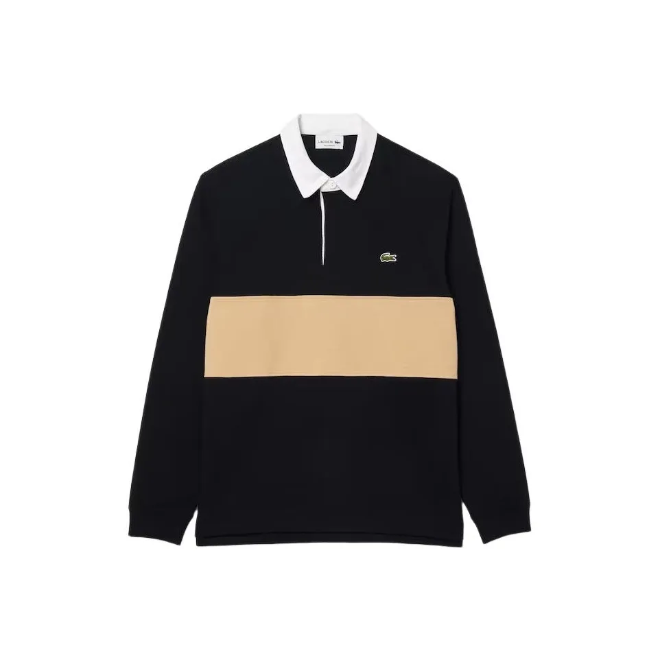LACOSTE Polo Shirts Men's Black