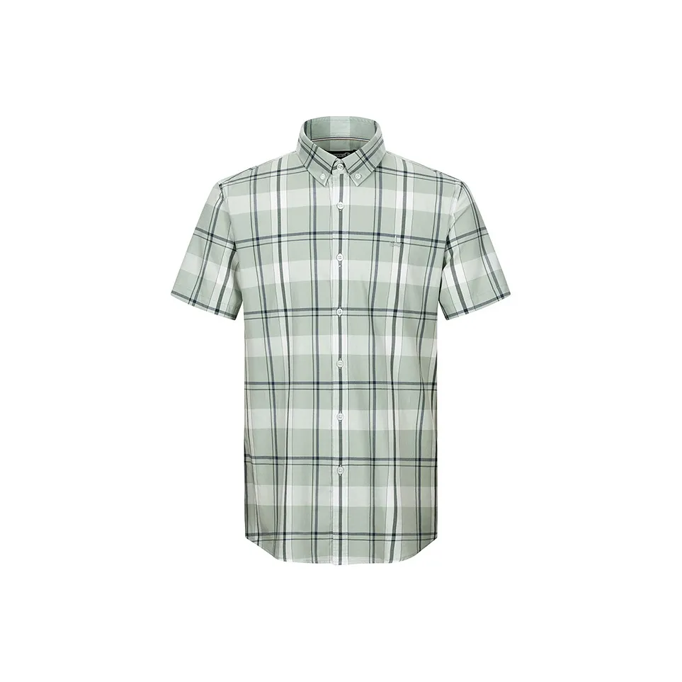 NAVIGARE Рубашка Мужская Кардамоновый Зеленый Синий