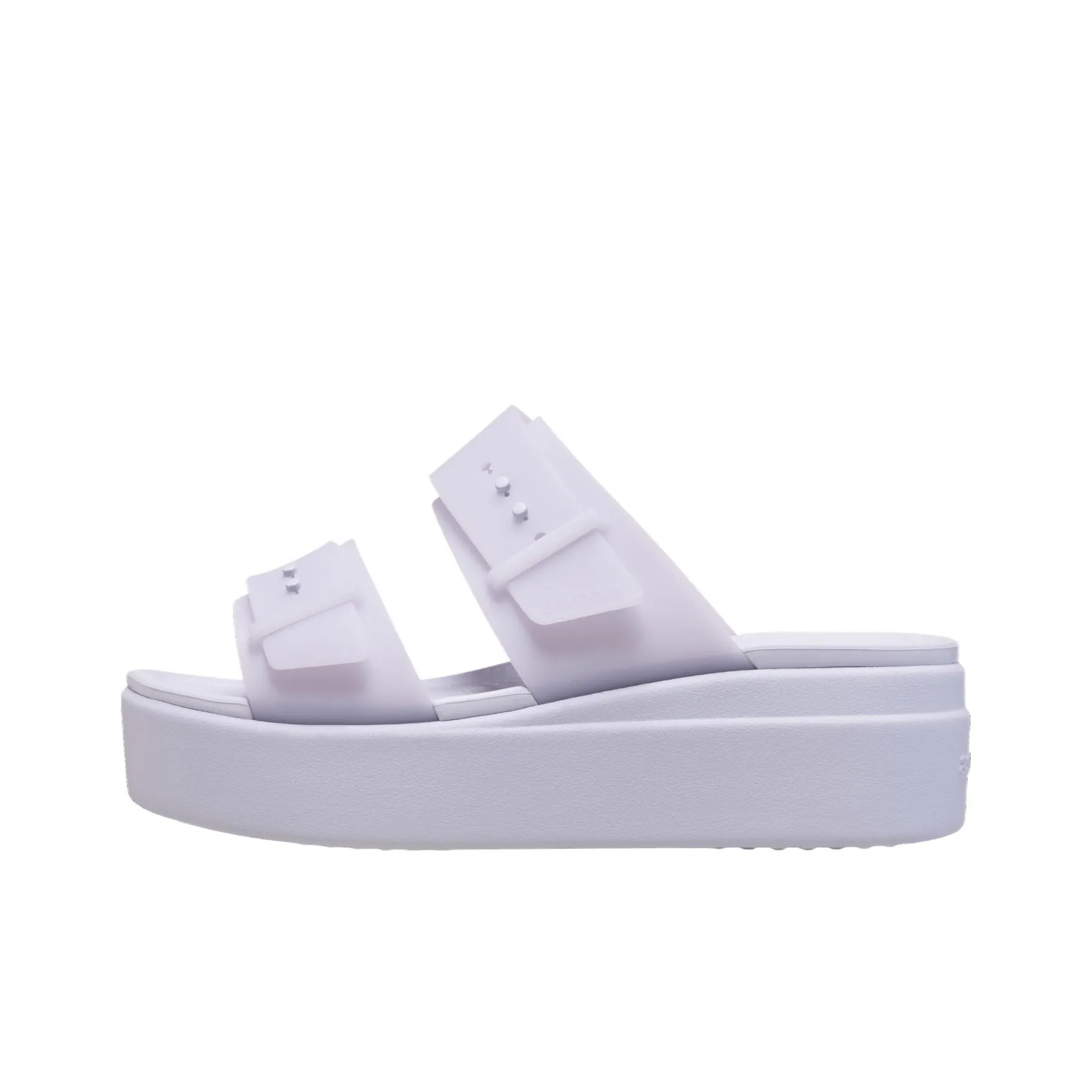 Crocs Brooklyn EVA Устойчивые к истиранию Слипоны Женские Фиолетовые