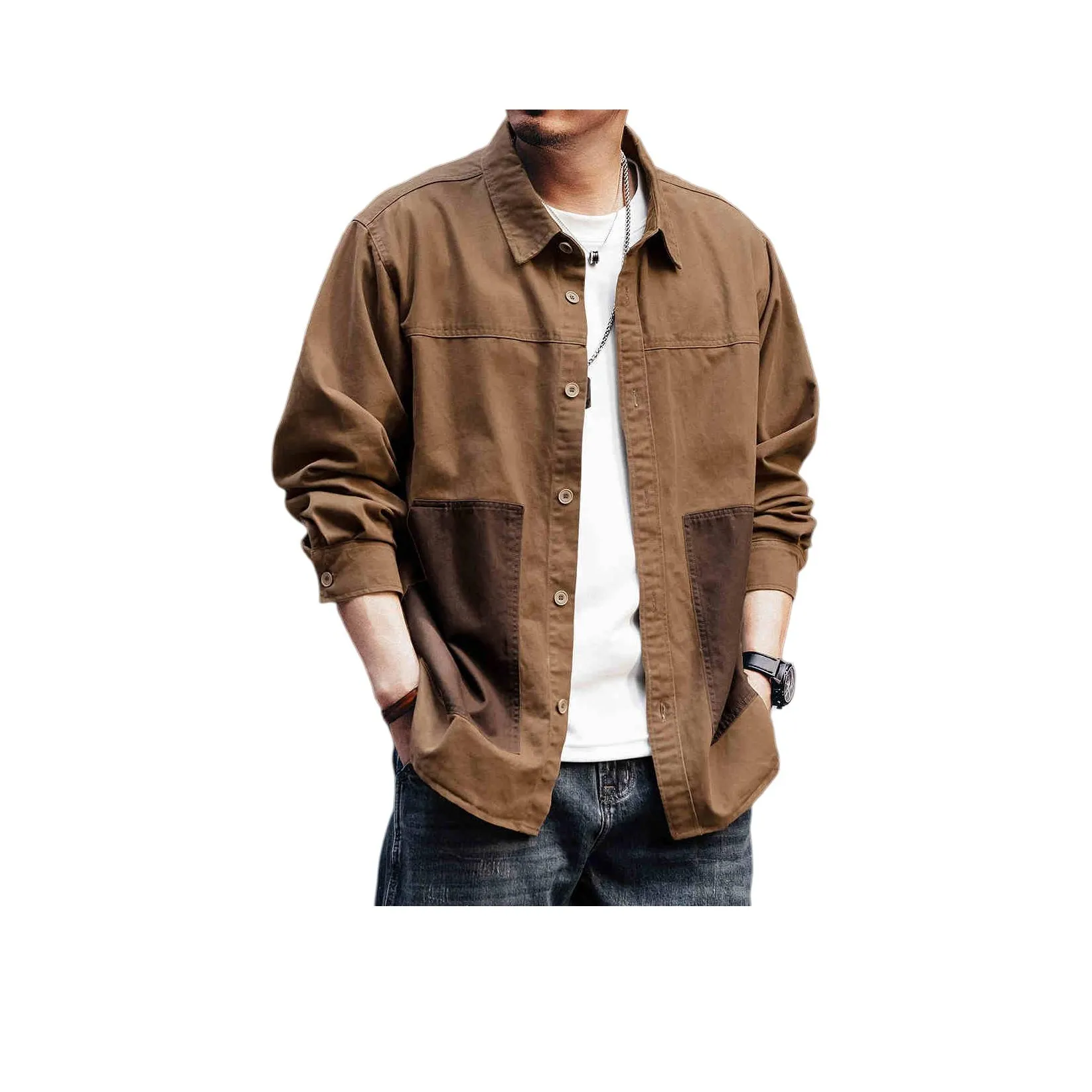 GELANLU Унисекс Рубашки