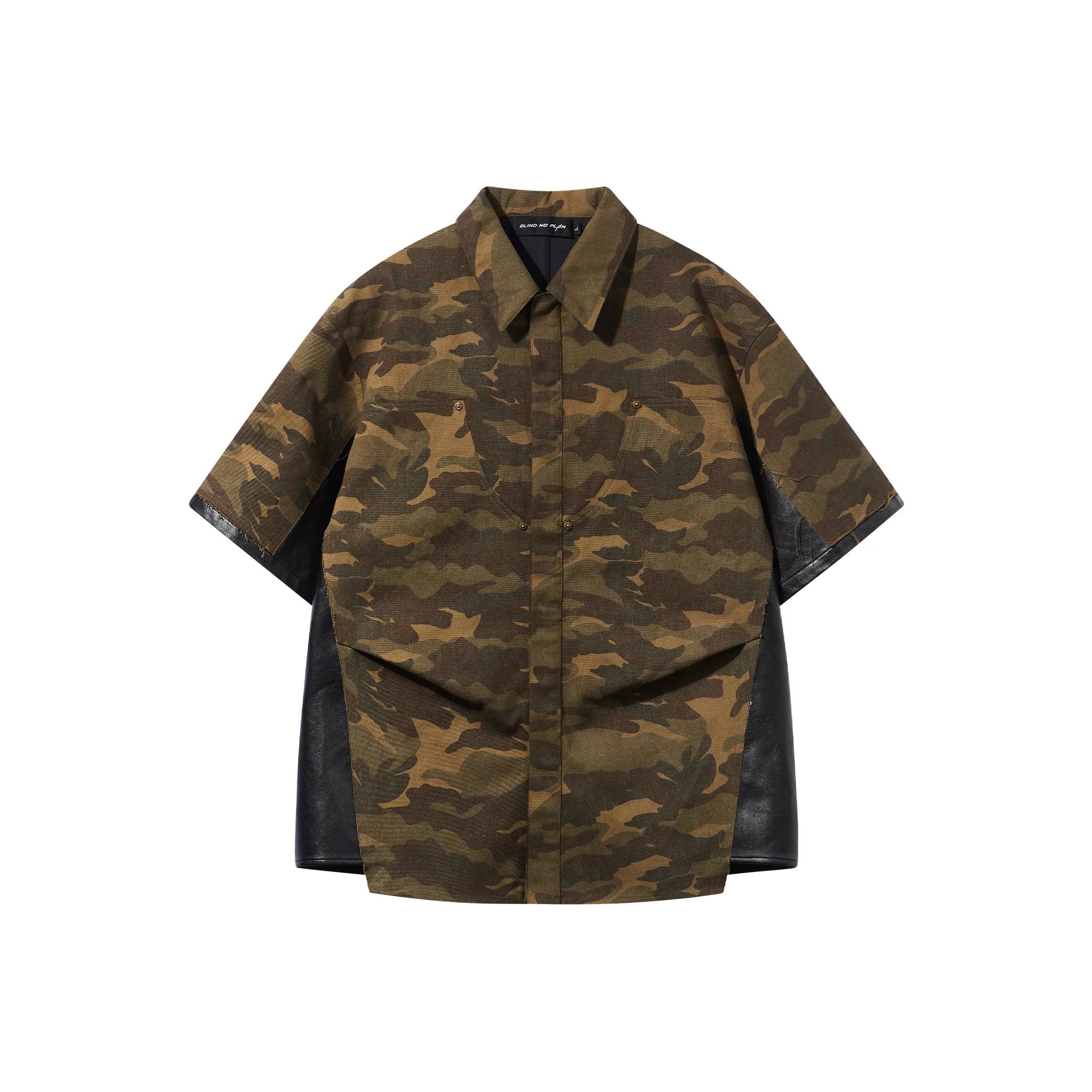BLIND402 Камуфляж Унисекс Рубашки