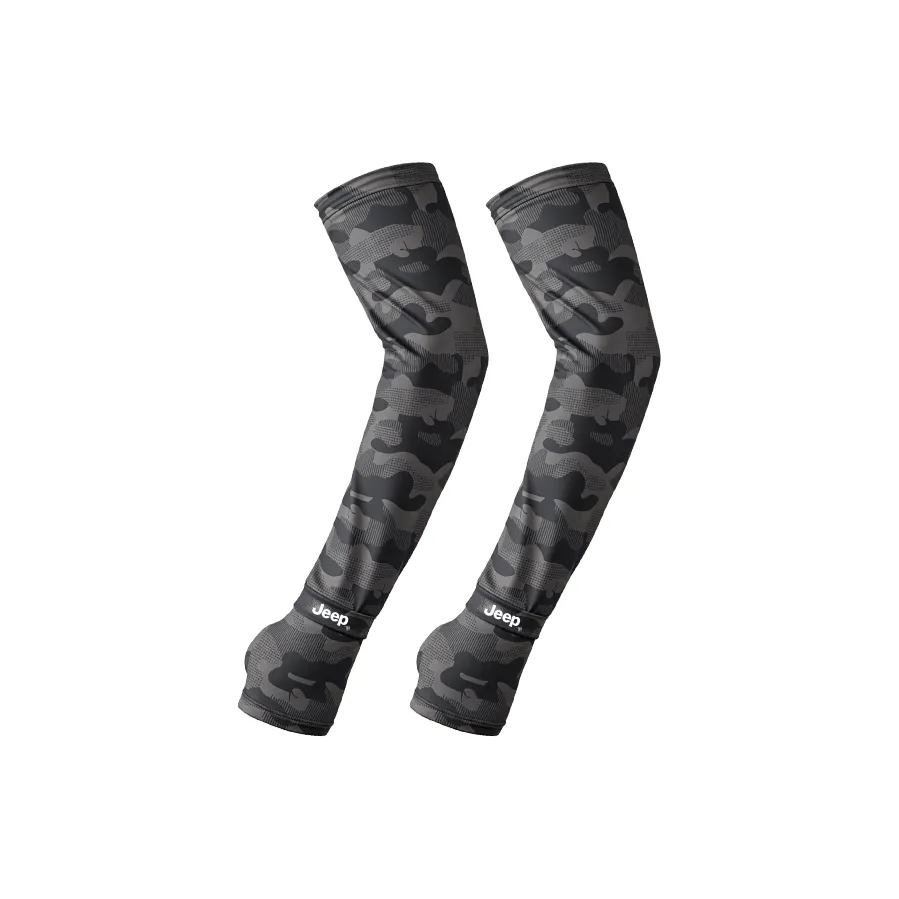 JEEP Полиэстер Нарукавники с защитой от солнца Унисекс