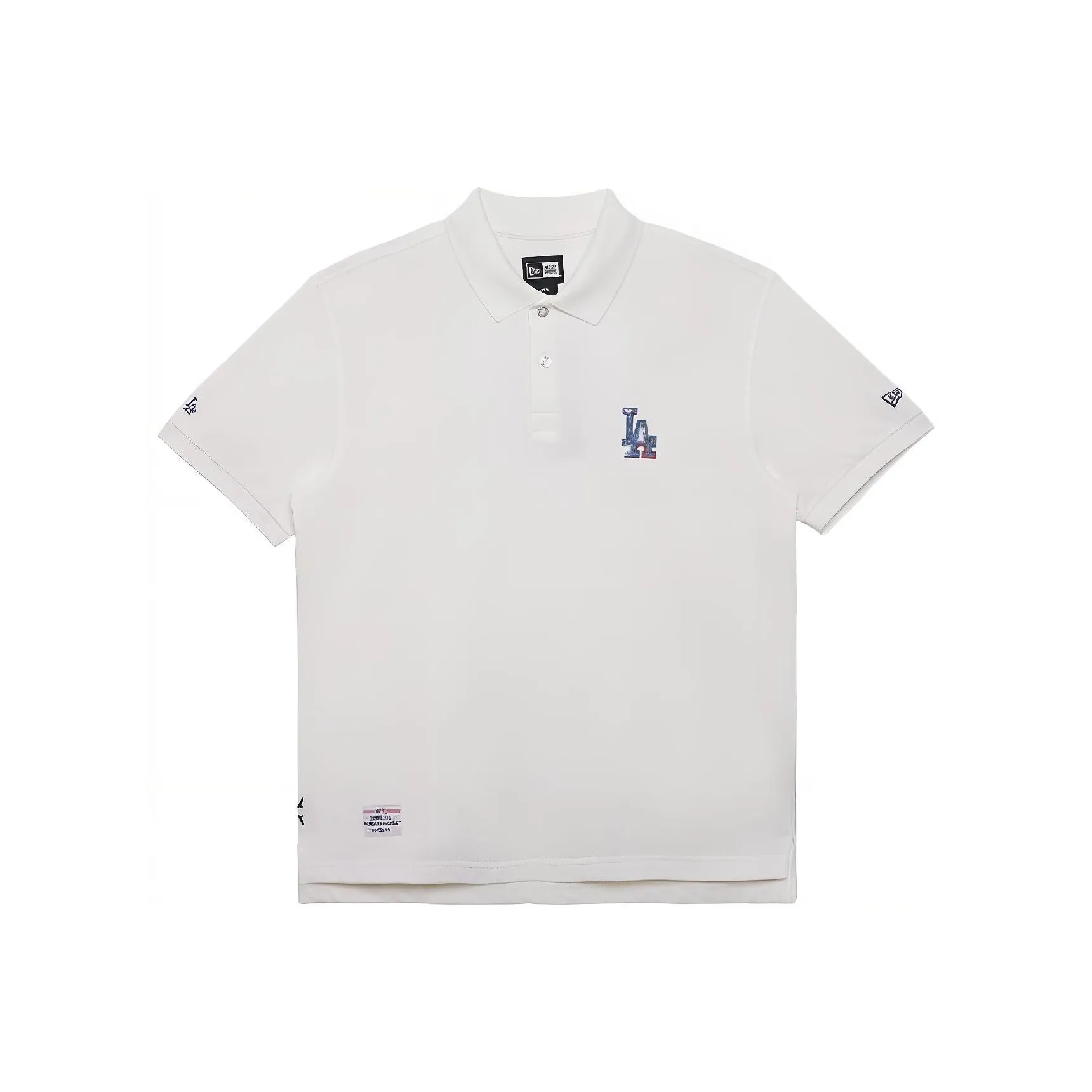 New Era Слоновая кость Унисекс Поло