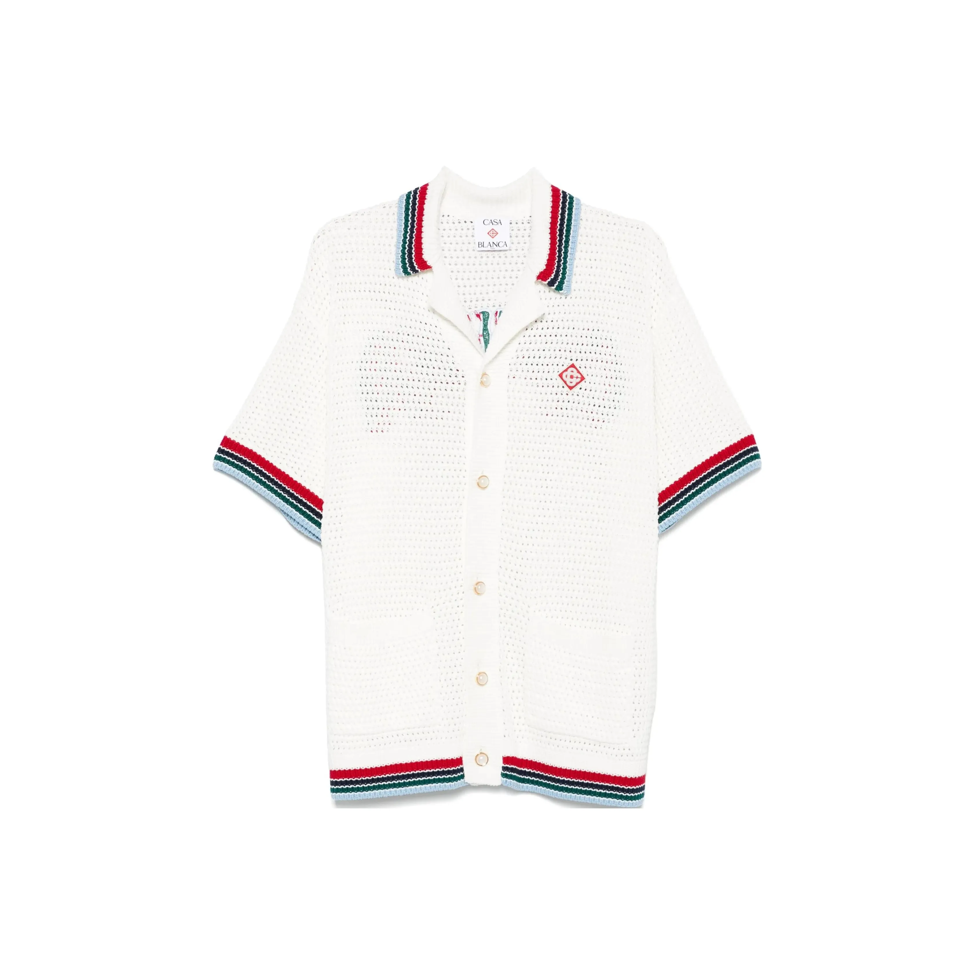 CASABLANCA Crochet Sporty Shirt