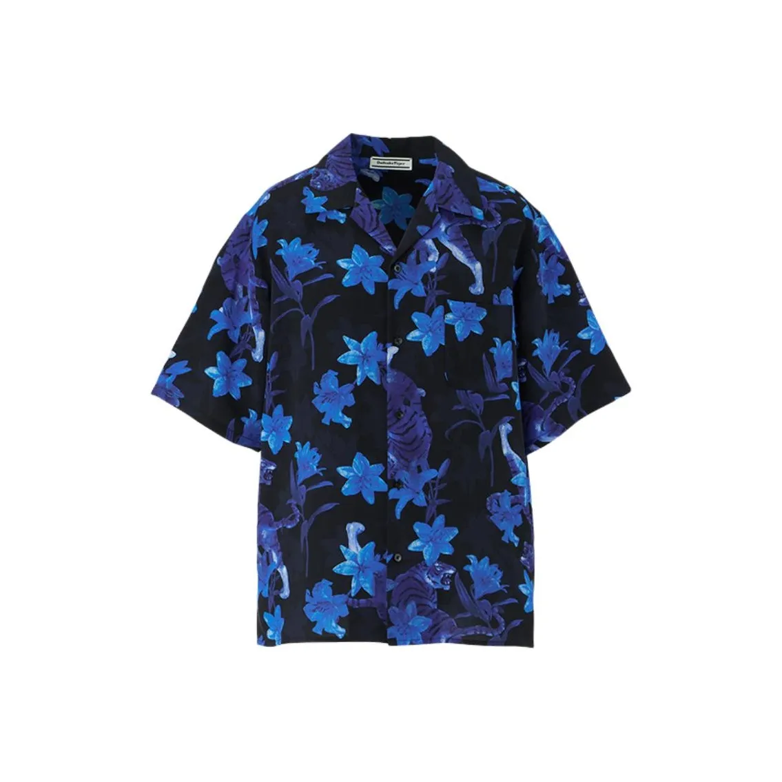 Onitsuka Tiger SS24 Рубашка Мужская Синяя