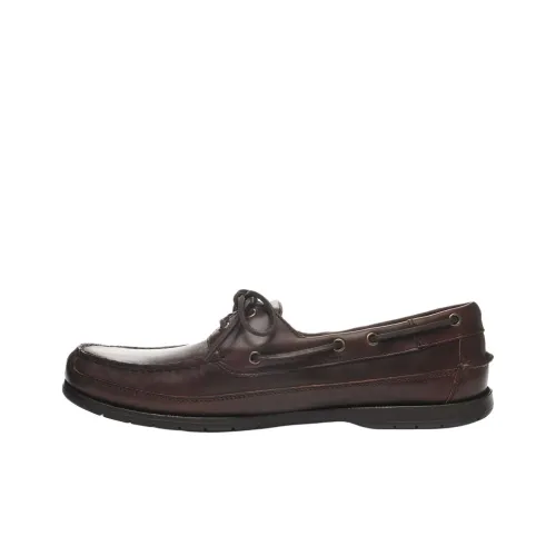 Sebago Мужские повседневные туфли Low Top Темно-кофейные Мужские