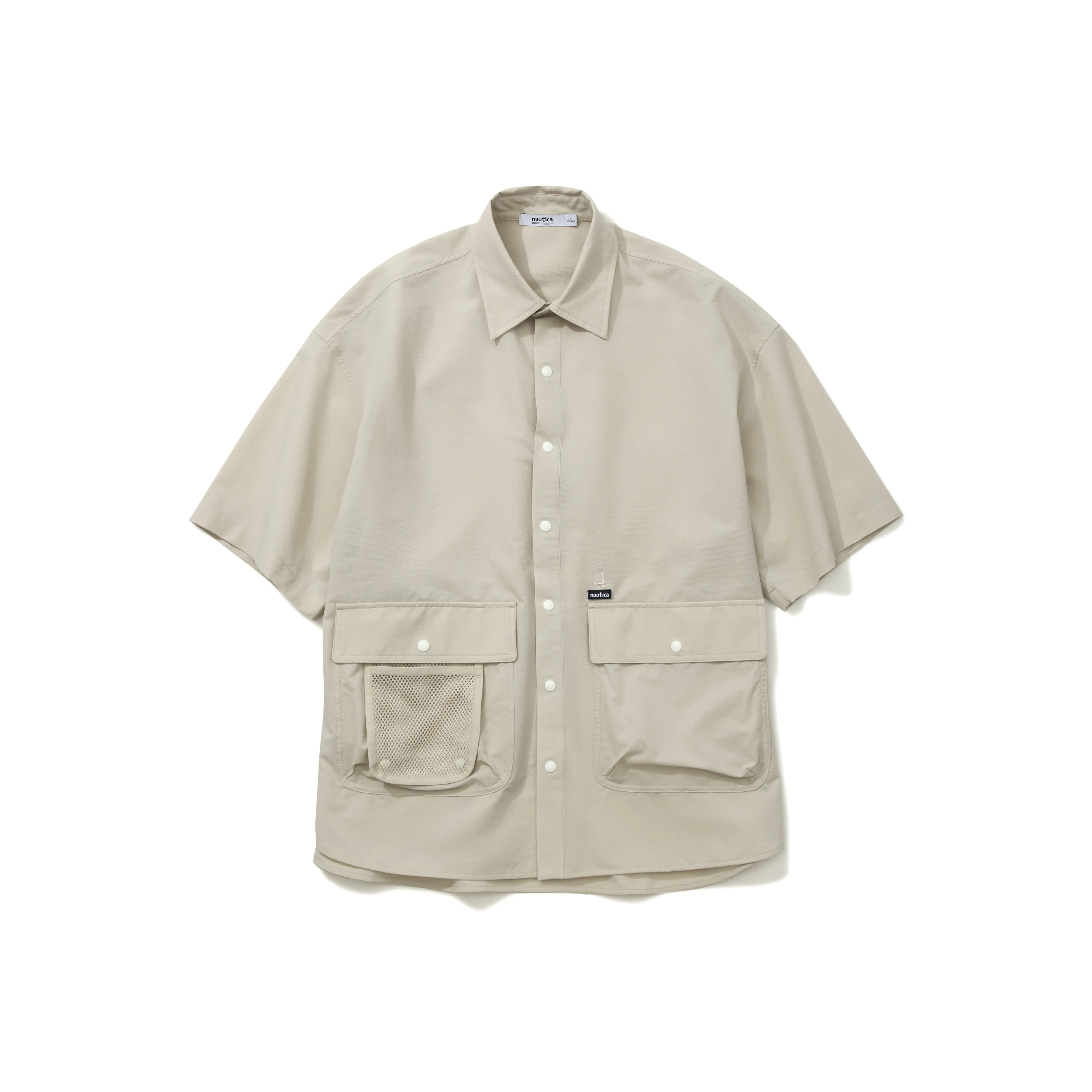 Nautica White Sail Белый парус SS25 Рубашка Мужская