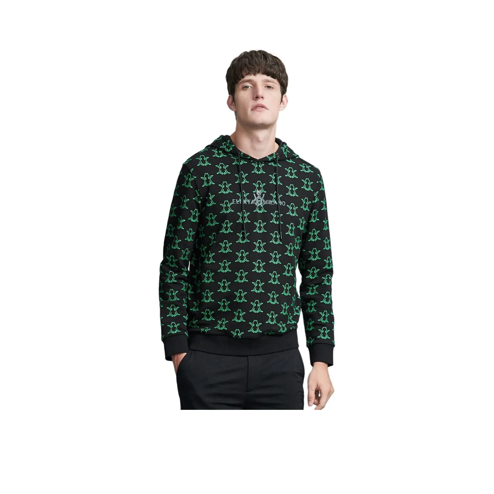 ELEKTA Черный Мужской Свитшот