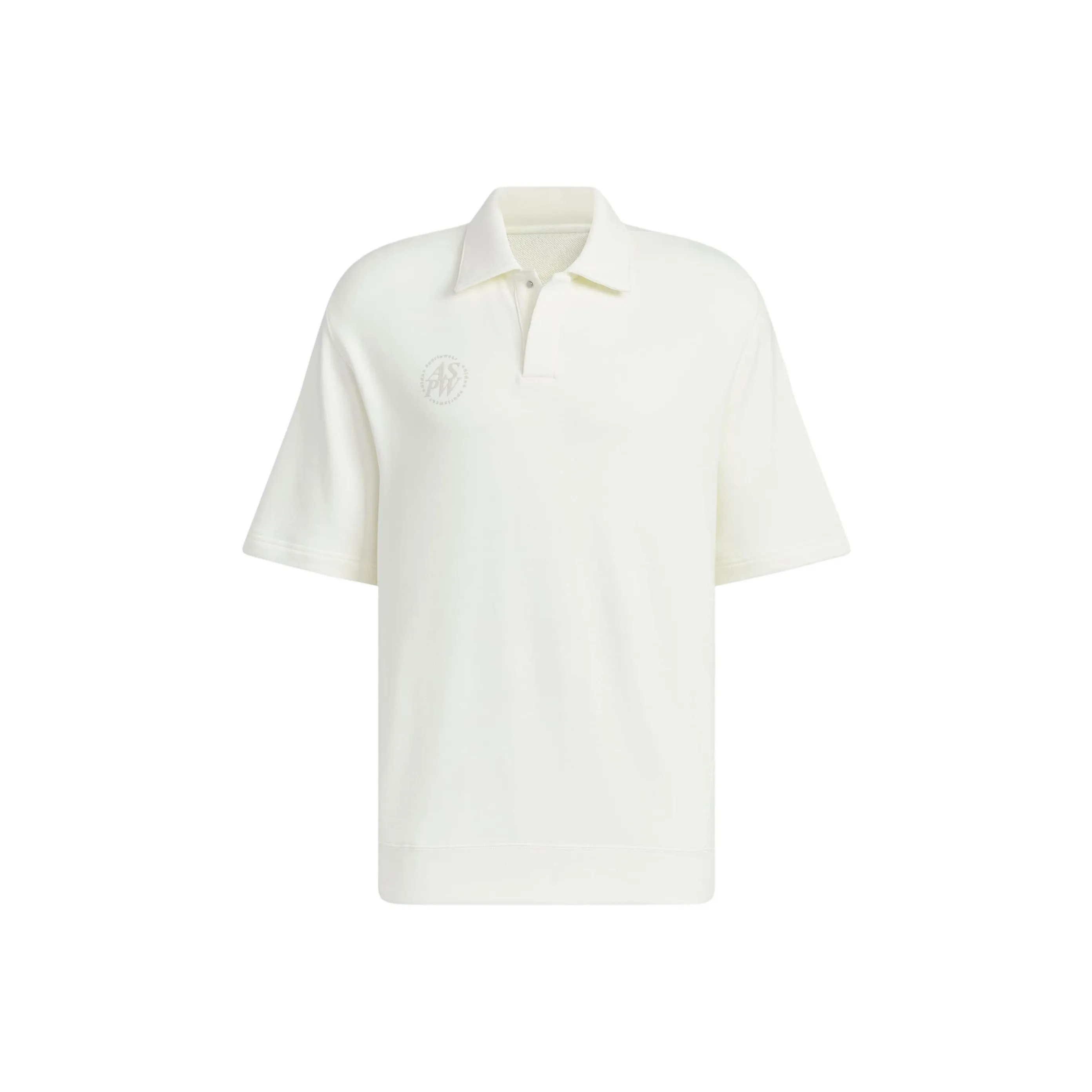Adidas ST LOUNGE TEE Polo Shirt Men's Jade White