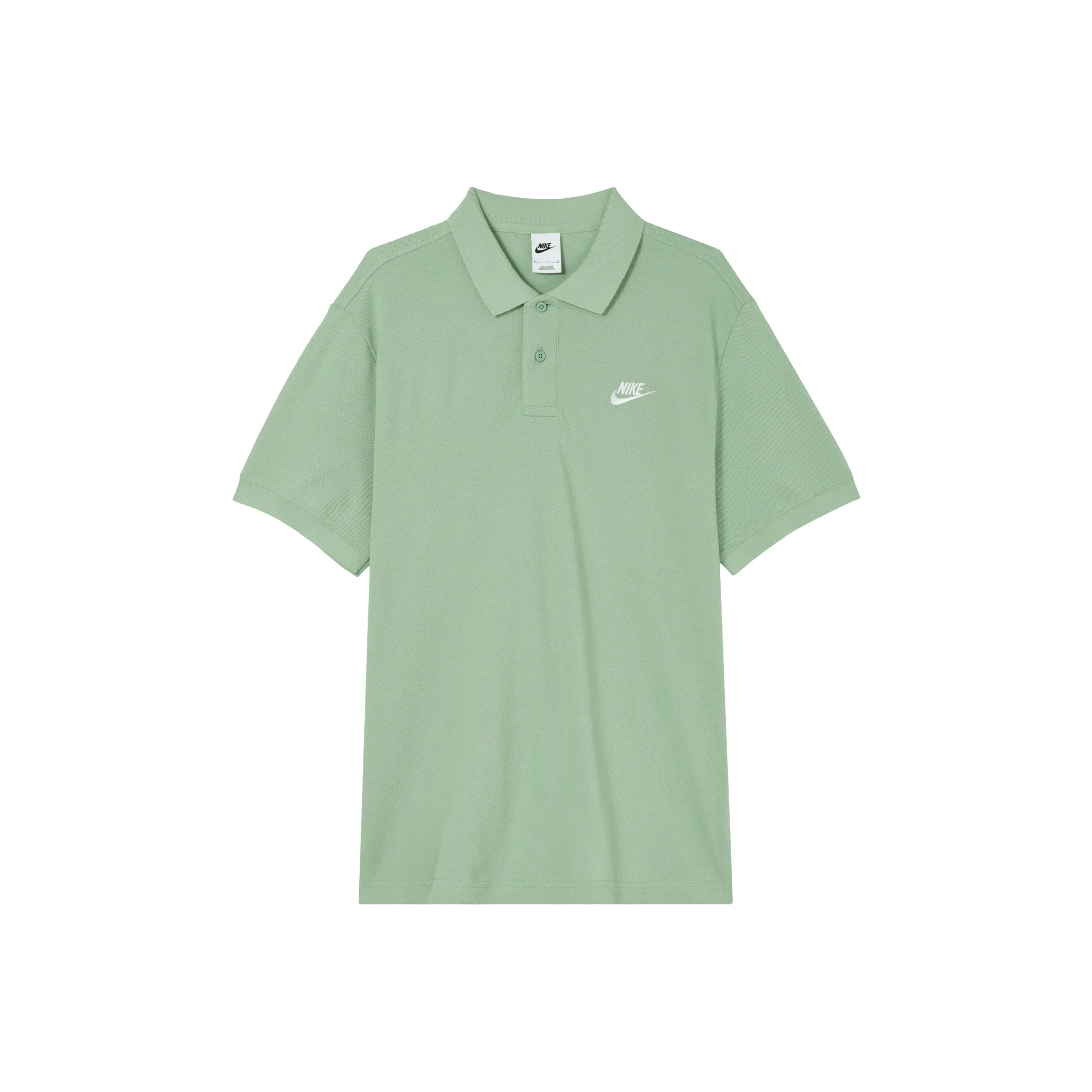Nike Sportswear Polo Shirt Men's Gray Green
