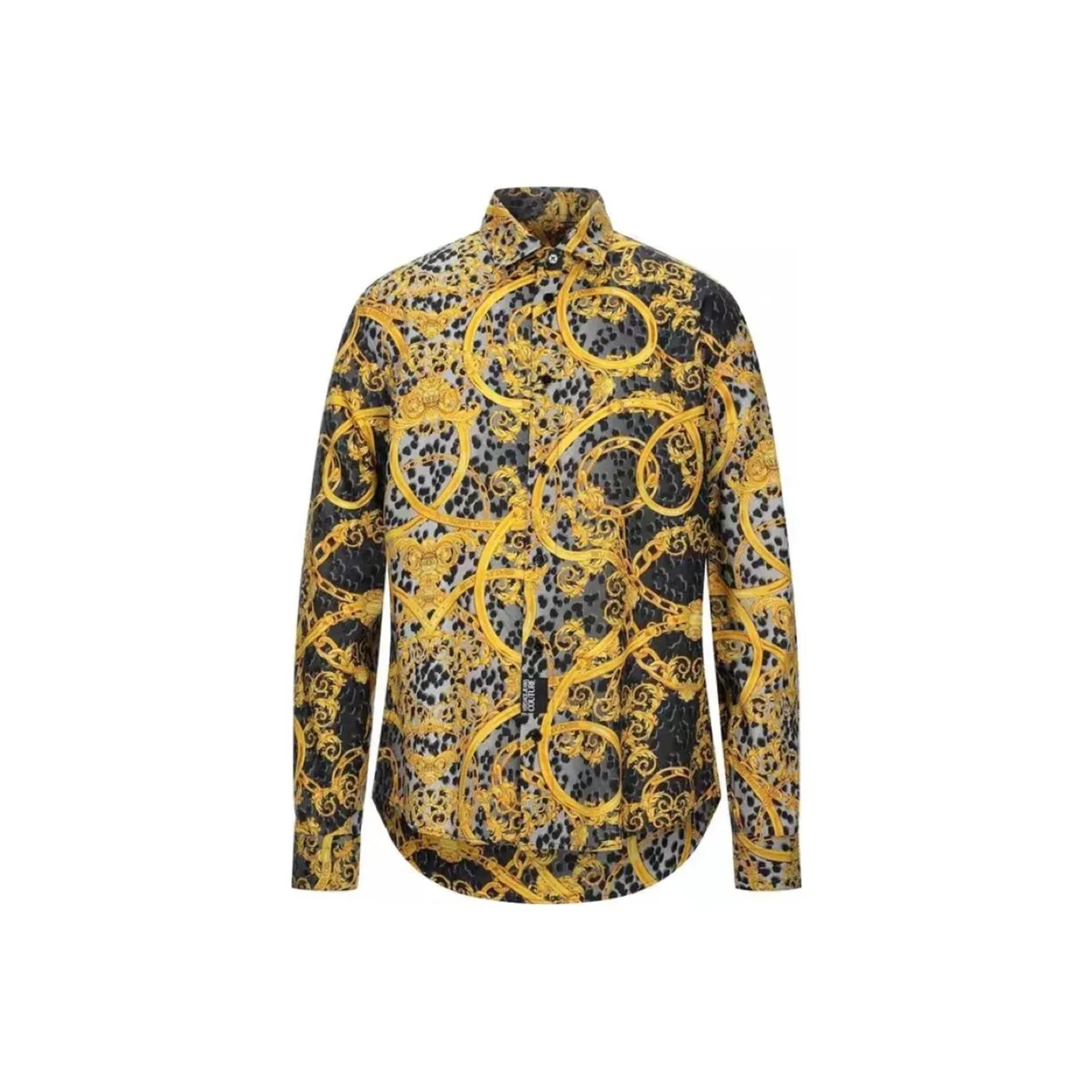 VERSACE Shirts Men's Black/Gold
