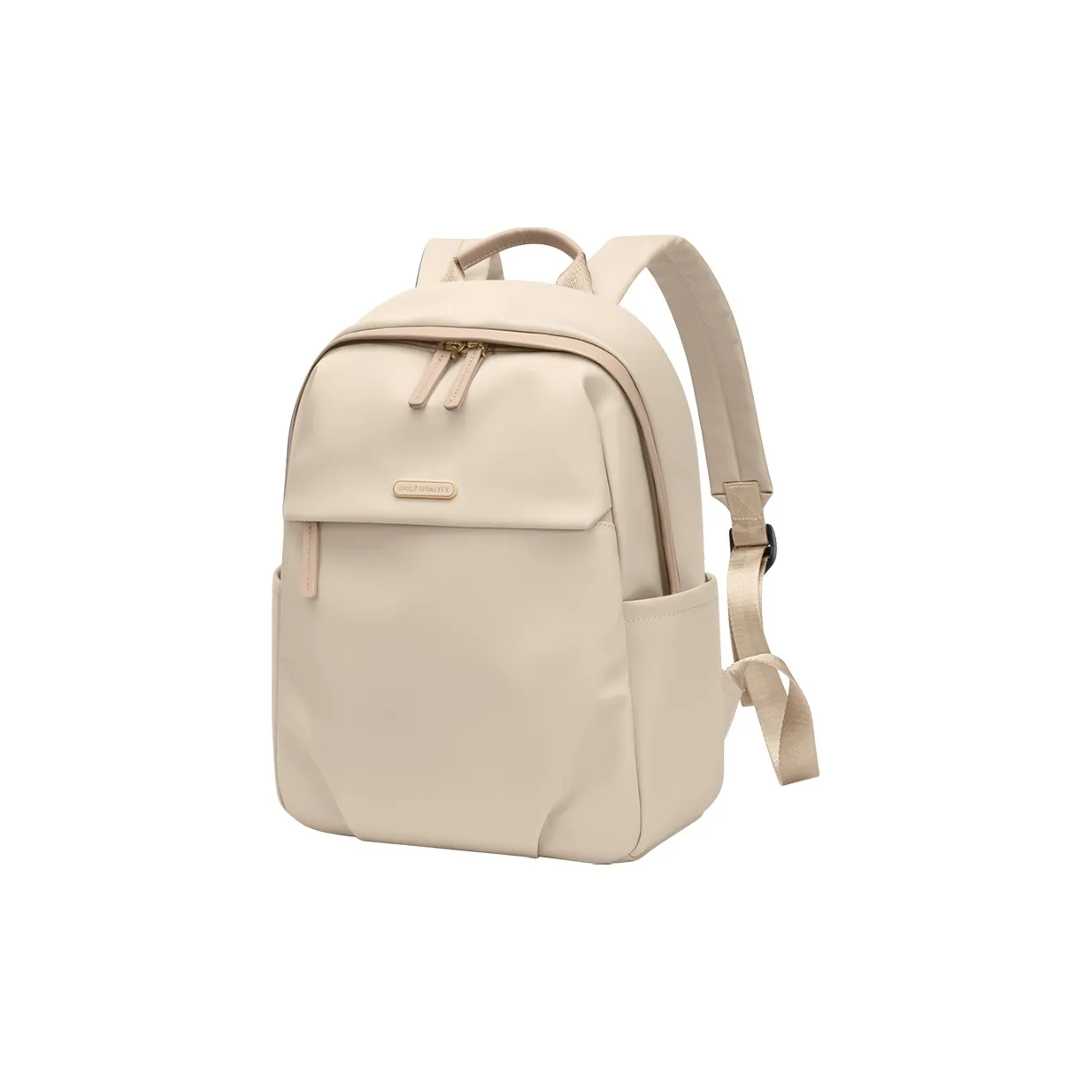 GOLF Ткань Рюкзак Стандартный Женский Абрикос Элегантный Черный