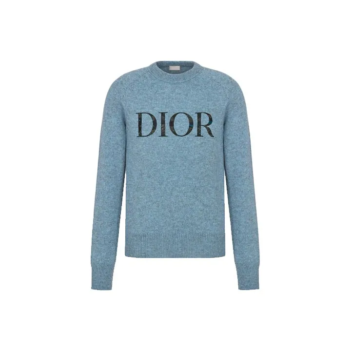 DIOR x Peter Doig Knitwear Men's Blue