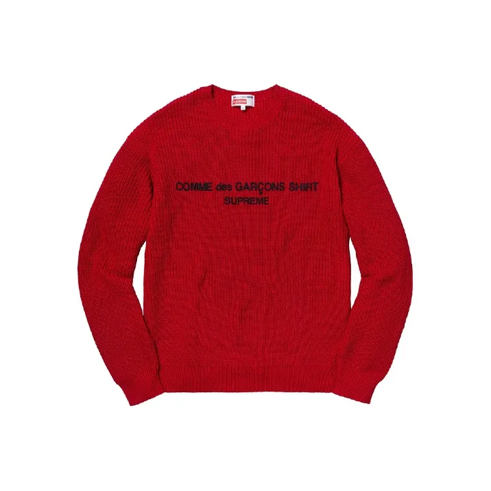 Supreme X Comme Des Garçons Shirt Sweater