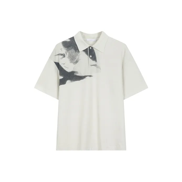 Bosieagender Polo Shirts Unisex Light Beige