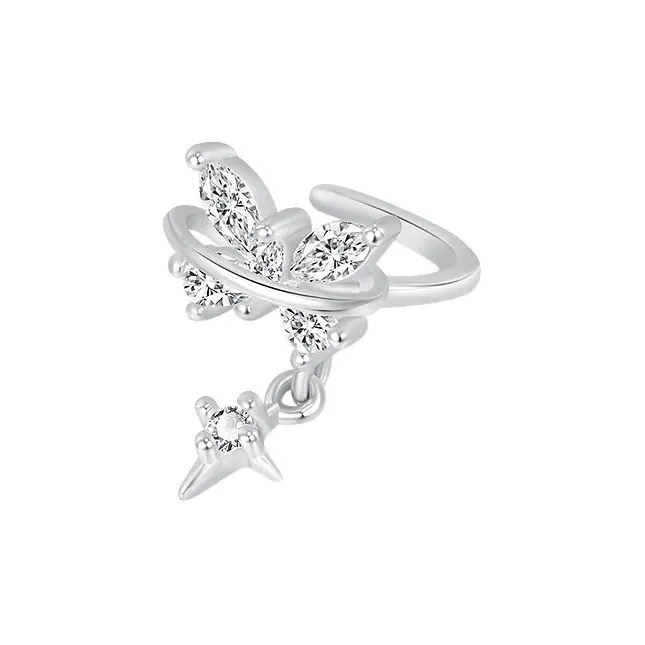 KiNGZiT S925 Silver Clip On Earrings Women's