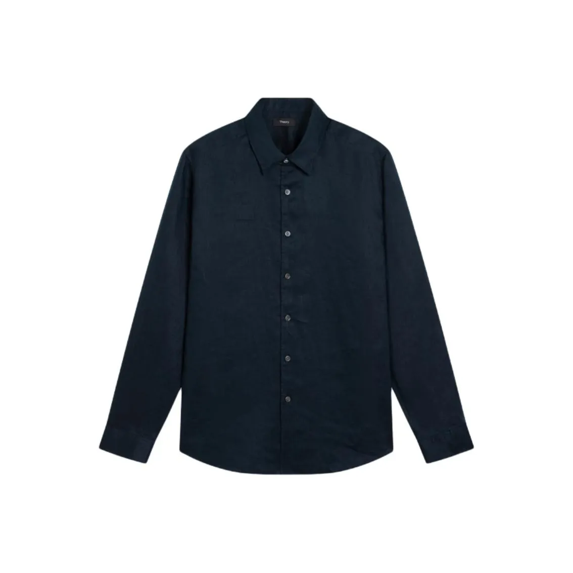 THEORY Темно-синие мужские рубашки
