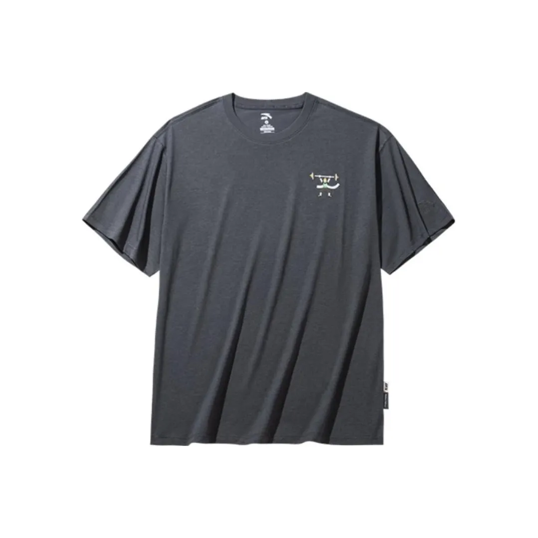 Anta x Antonie Corbineau T Shirt Unisex Castle Gray