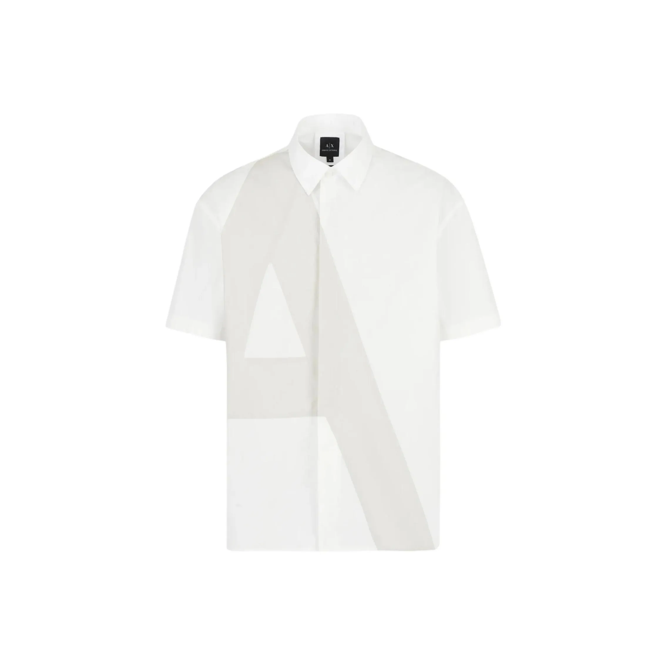 ARMANI EXCHANGEAE SS23 Shirt Men's White Gray