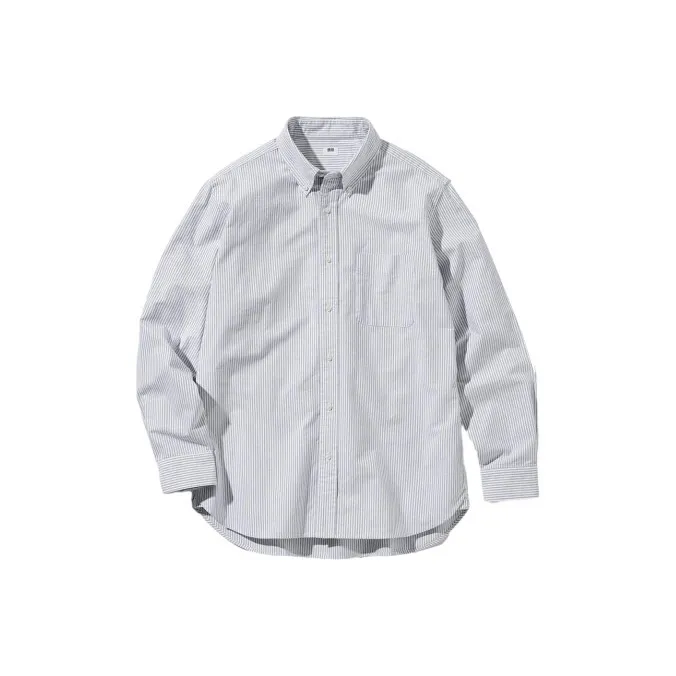 UNIQLO Shirt Men's Asphalt Gray