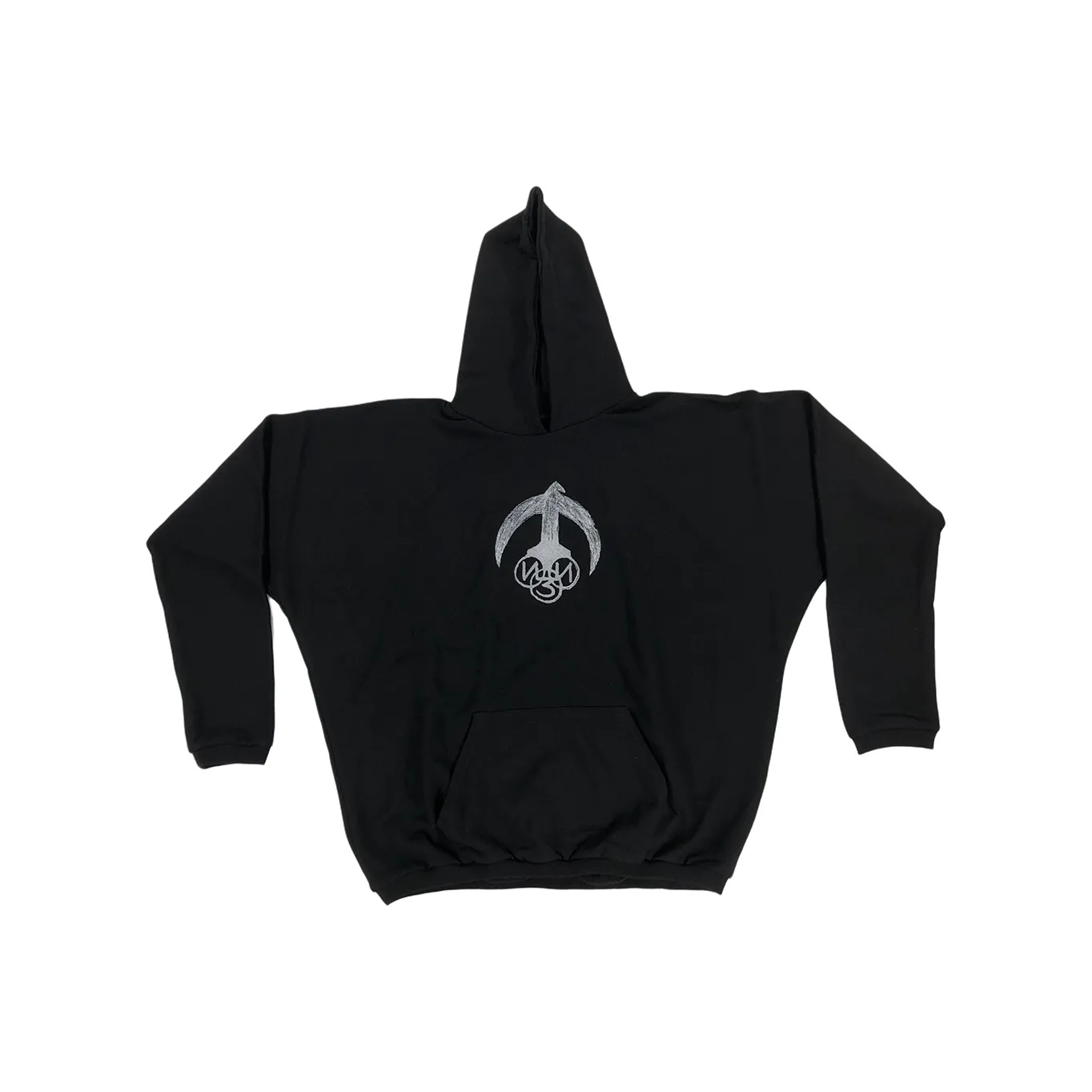 YEEZY VULTURES Album Peripheral Series Kanye Hainan Listening Session GOSHA YZY CRESCENT Sweatshirt Unisex Black