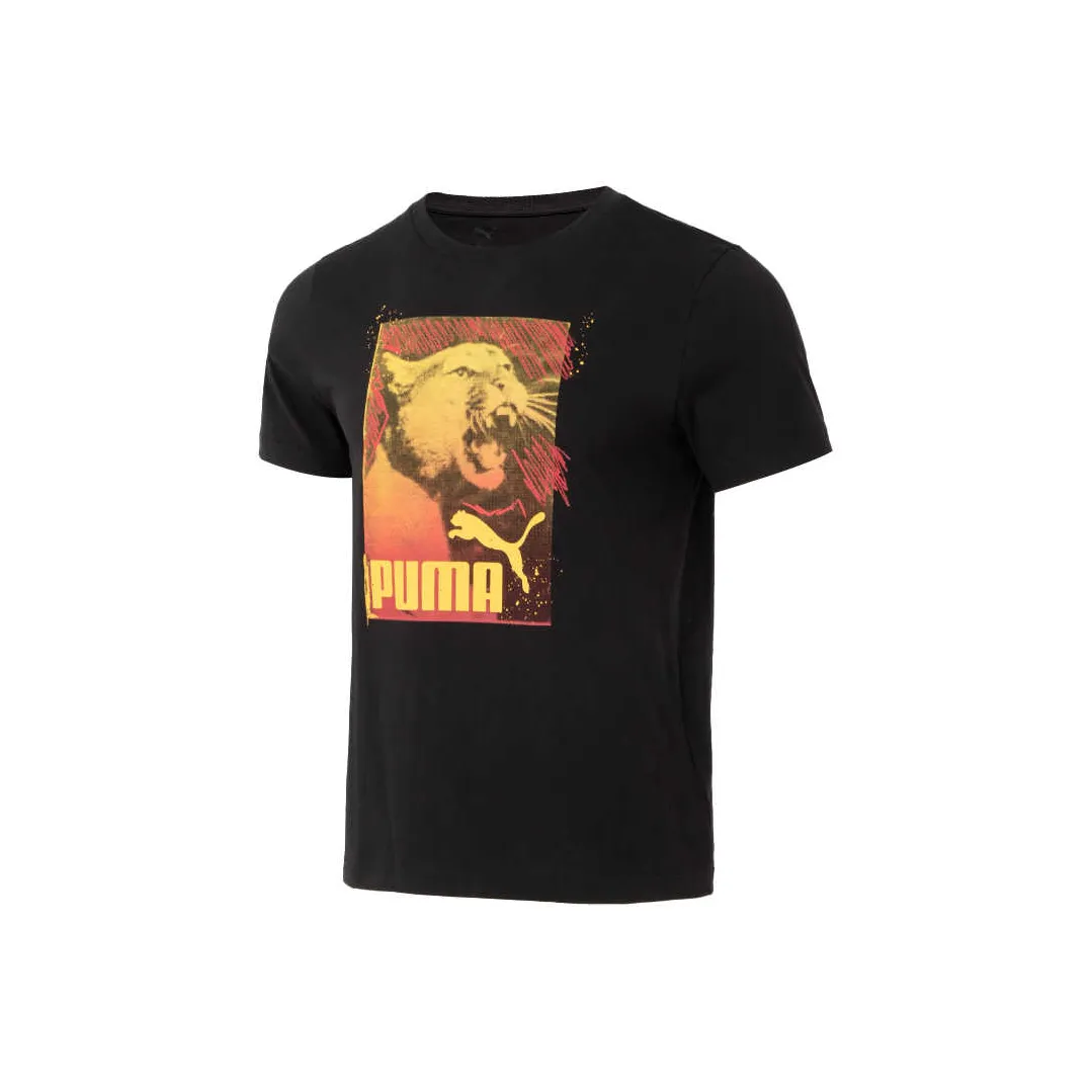 PUMA Sports Life Collection SS25 T-Shirt Мужской Черный