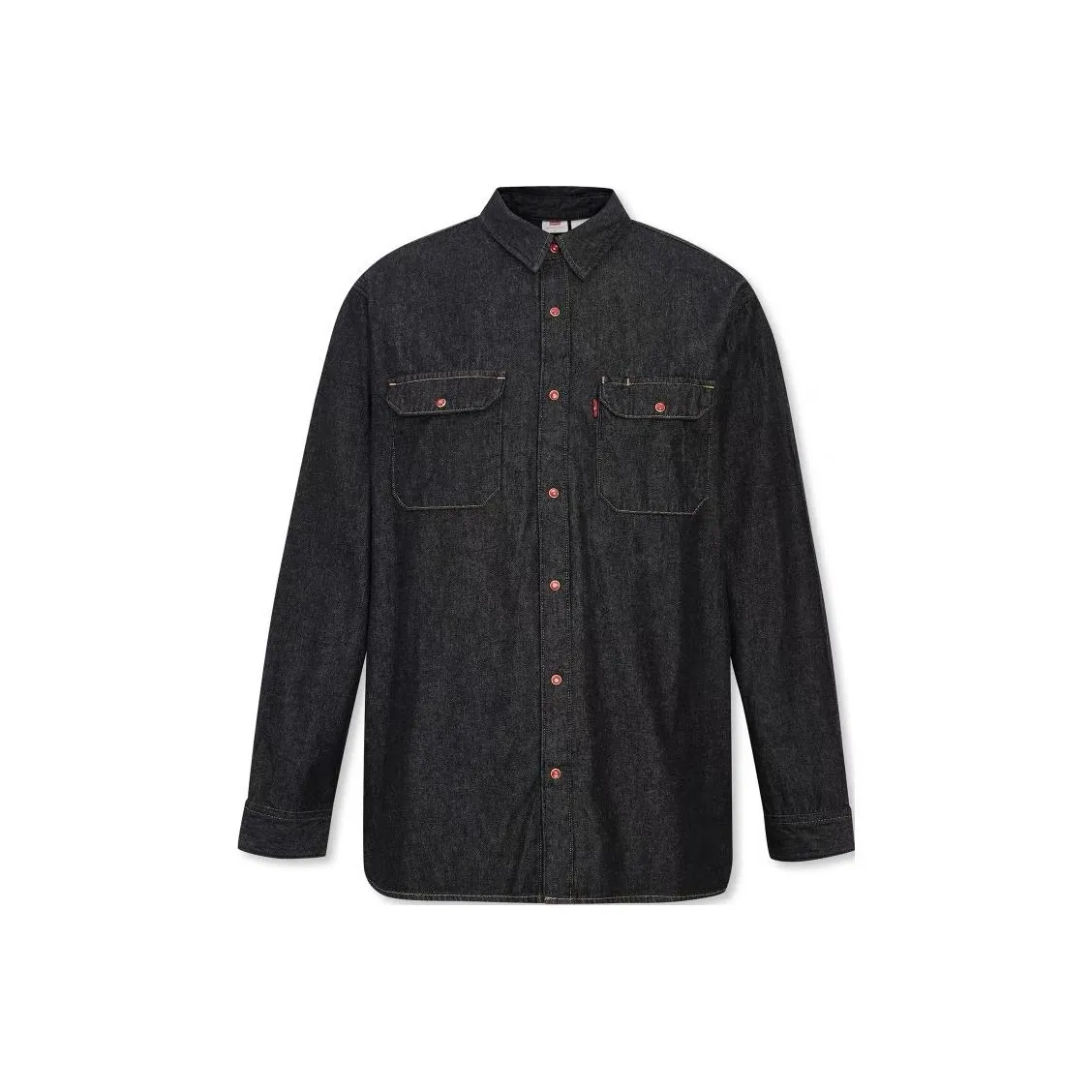 Levis Темный деним Мужские рубашки