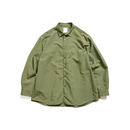 Uniform Experiment Хаки Мужские Рубашки