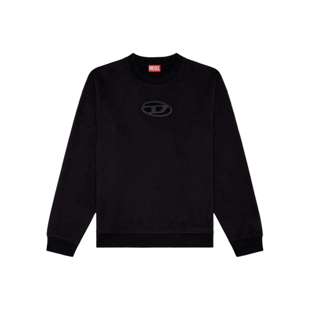 DIESEL FW24 Свитшот Мужской Черный