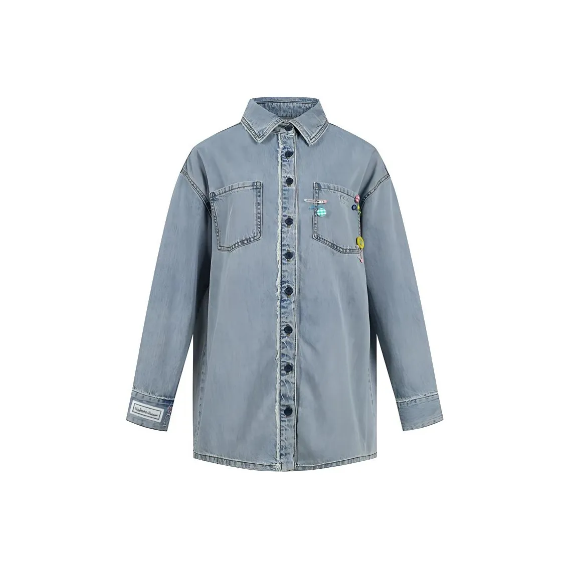 Valeria Obbaco Рубашка Унисекс Blue