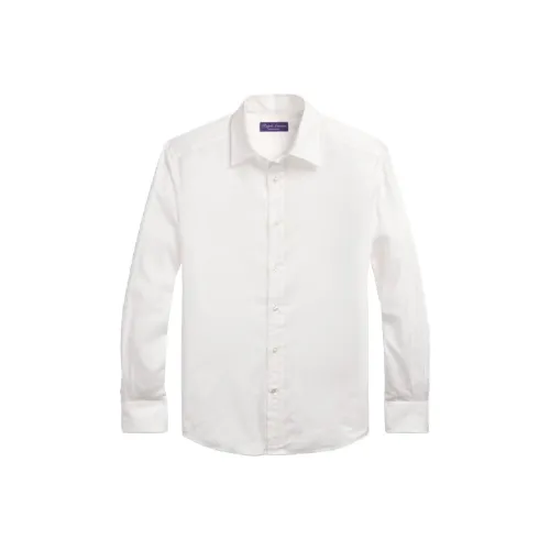 Ralph Lauren Purple Label Свет Сливочный Мужские Рубашки