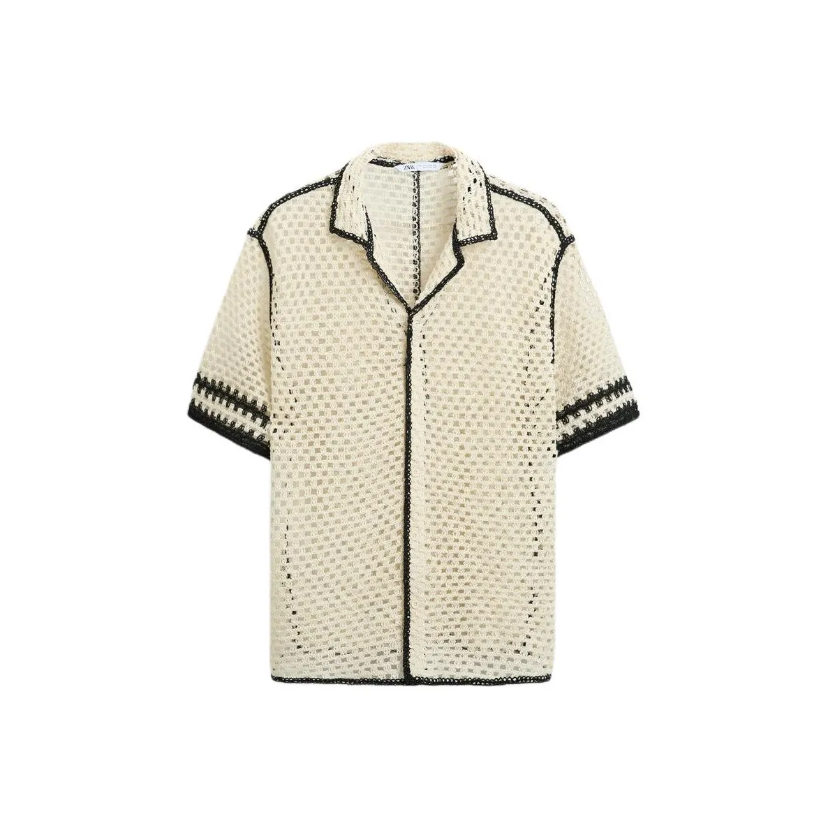 ZARA GREY Shirts Men Frosted White