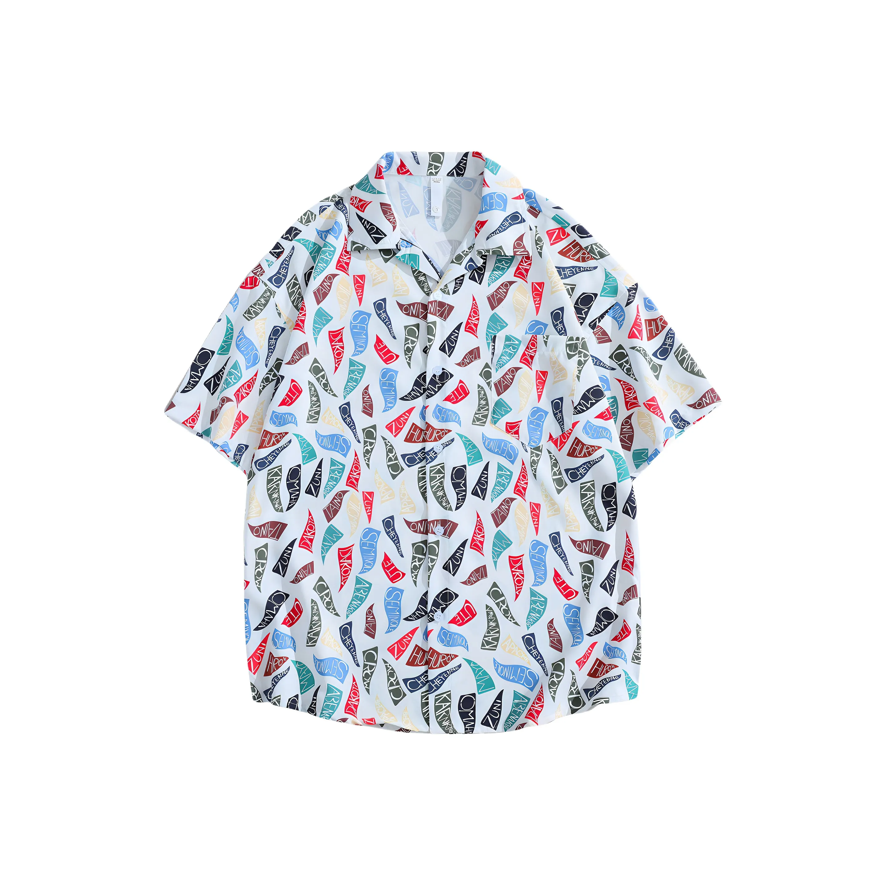 CLOR Рубашка Унисекс Далматинец Белый