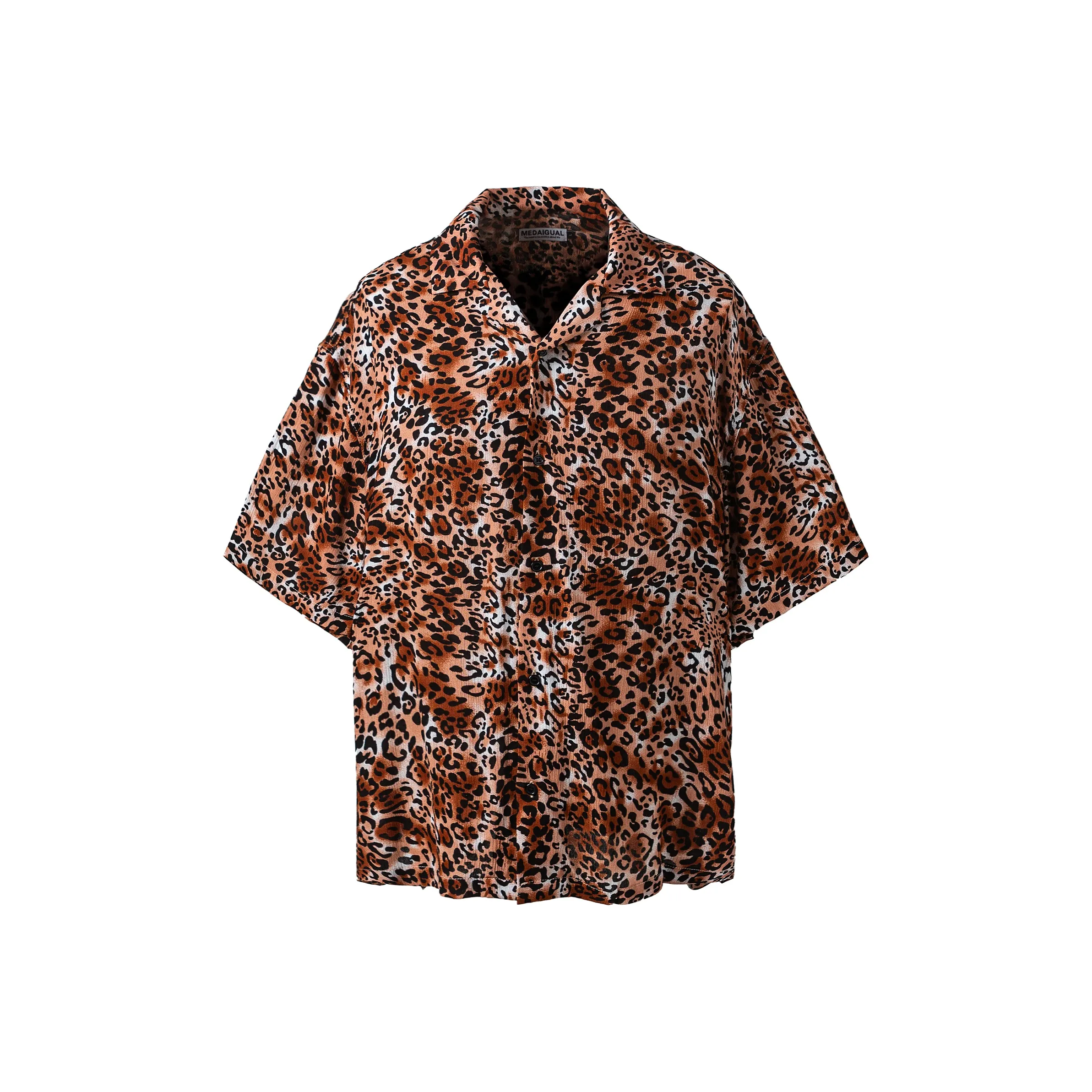 ME DA IGUAL Рубашка Унисекс Леопардовый принт