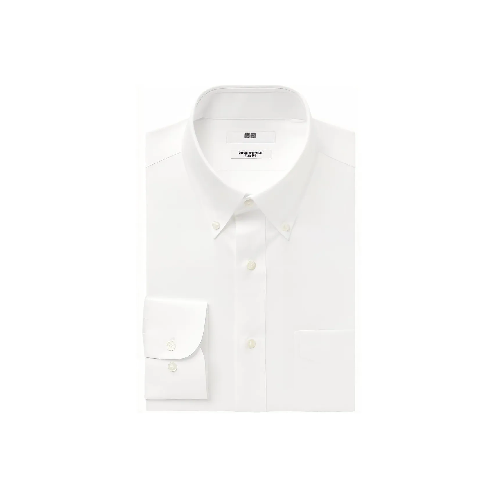 UNIQLO Белый 00 Мужские Рубашки