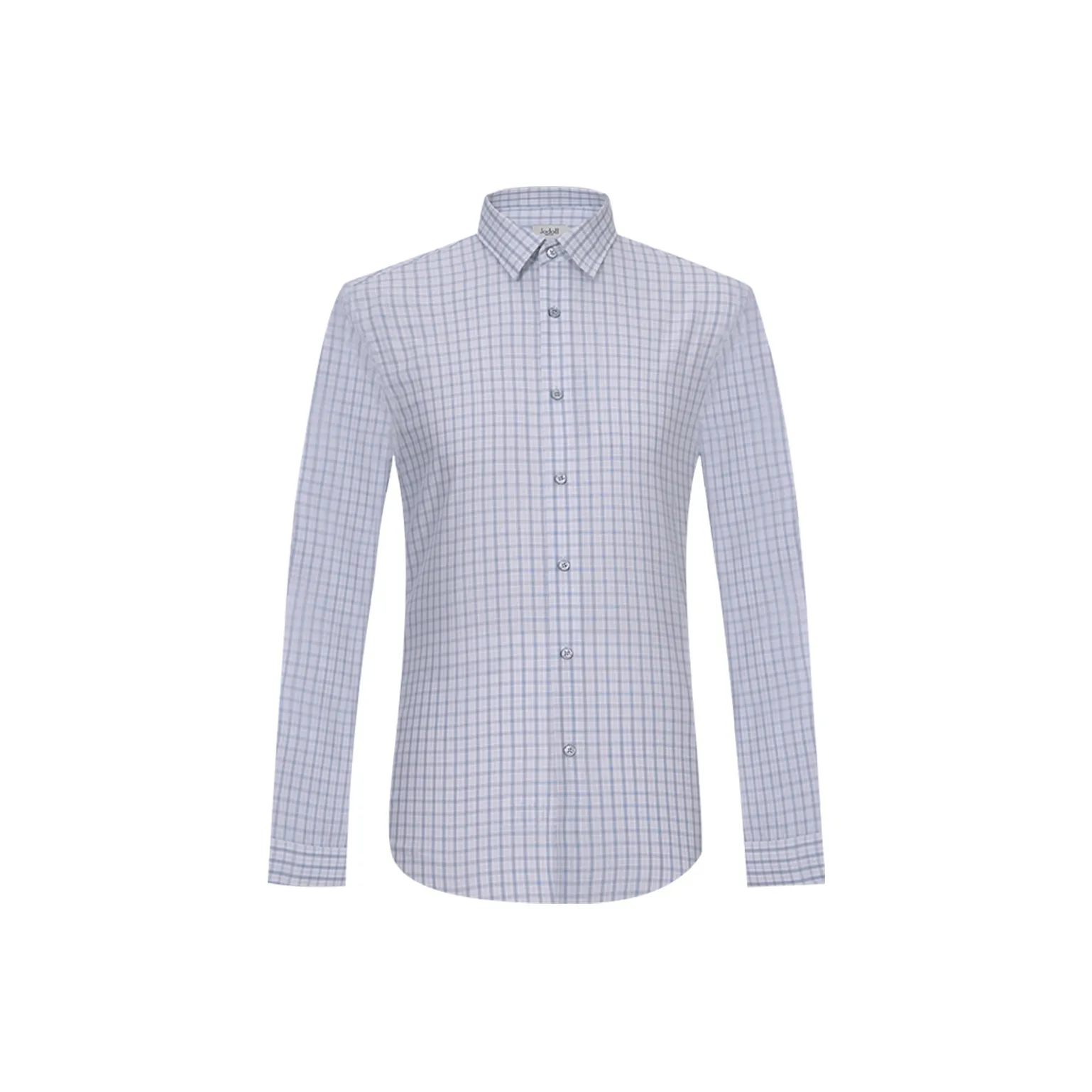 JODOLL Blue Men's Shirts JODOLL Синий Мужские Рубашки