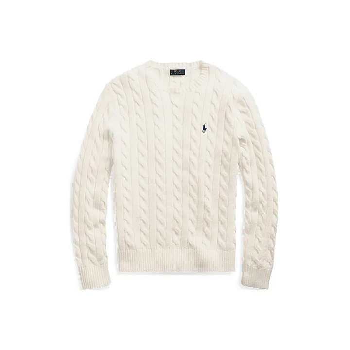 Polo Ralph Lauren SS21 Свитер Мужской Экрю