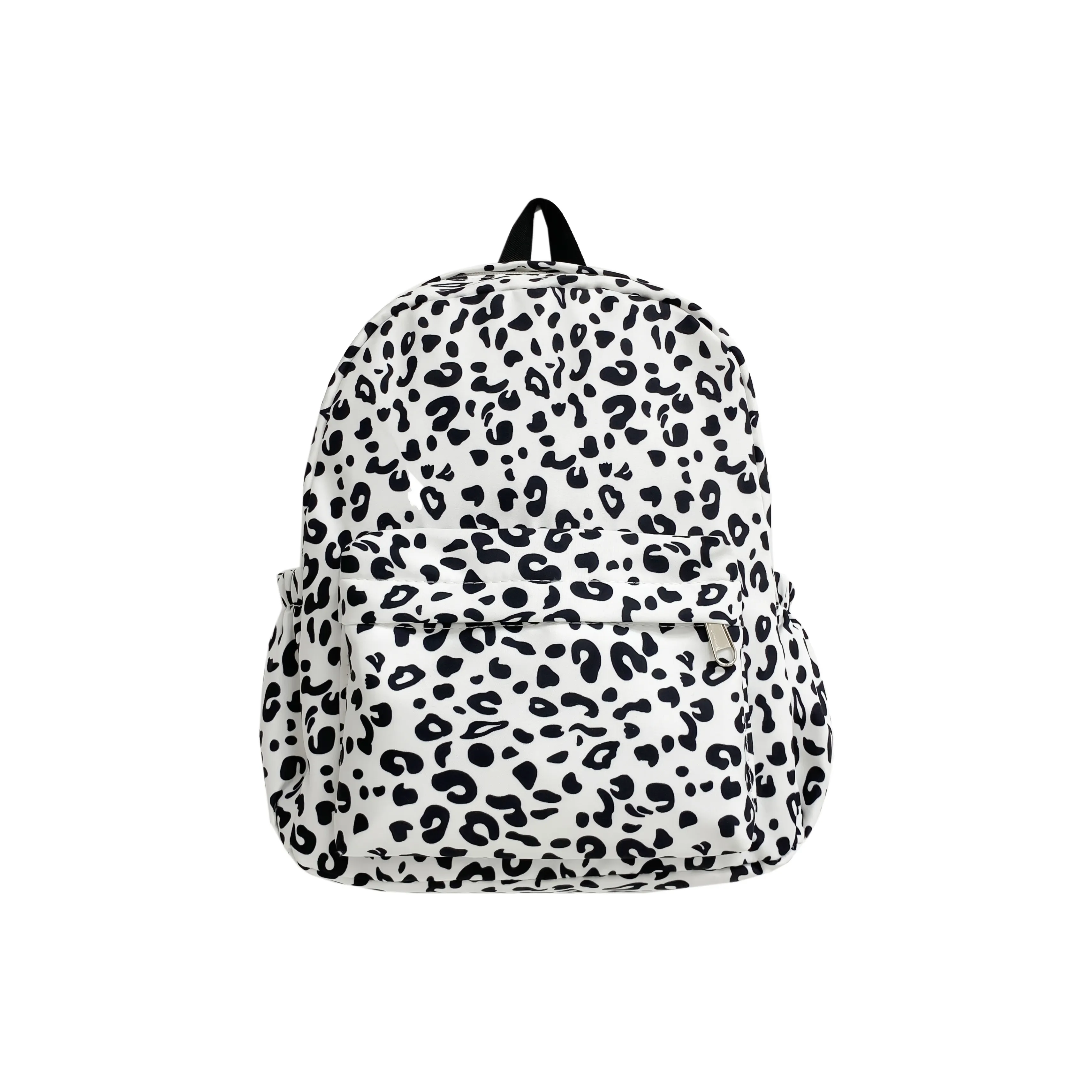 HCXK Композитная ткань Рюкзак Женские Леопардовый принт Черный Леопардовый принт Розовый