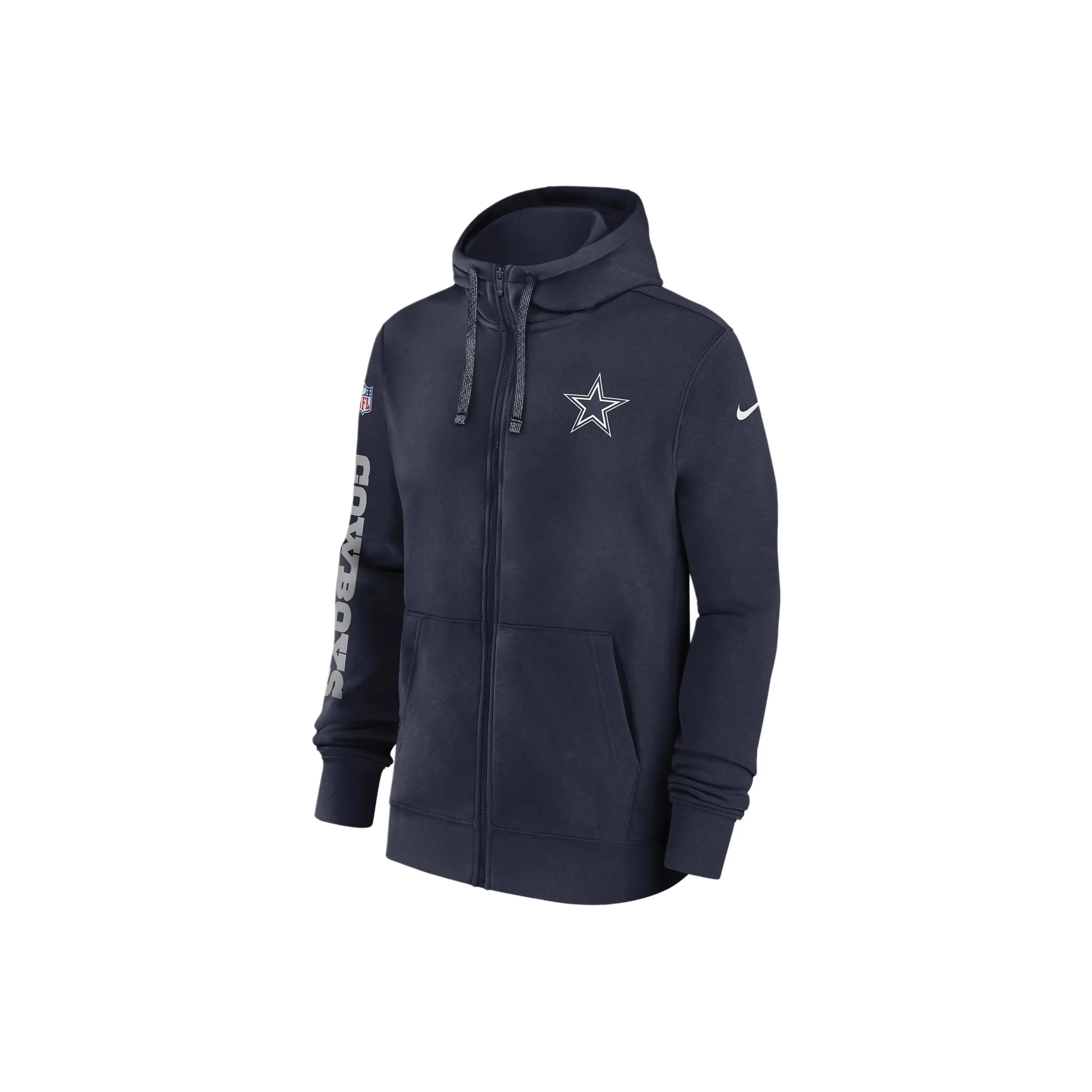 Nike Dallas Cowboys Sideline Team Issue Club Men's Nike Nfl Full Zip Hoodie